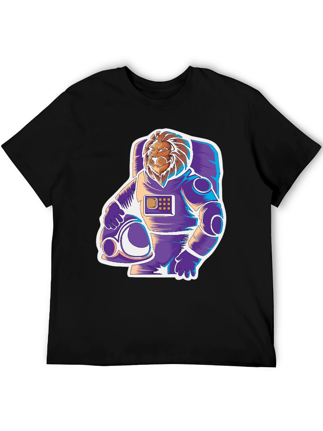 Lion Astronaut Graphic Tee