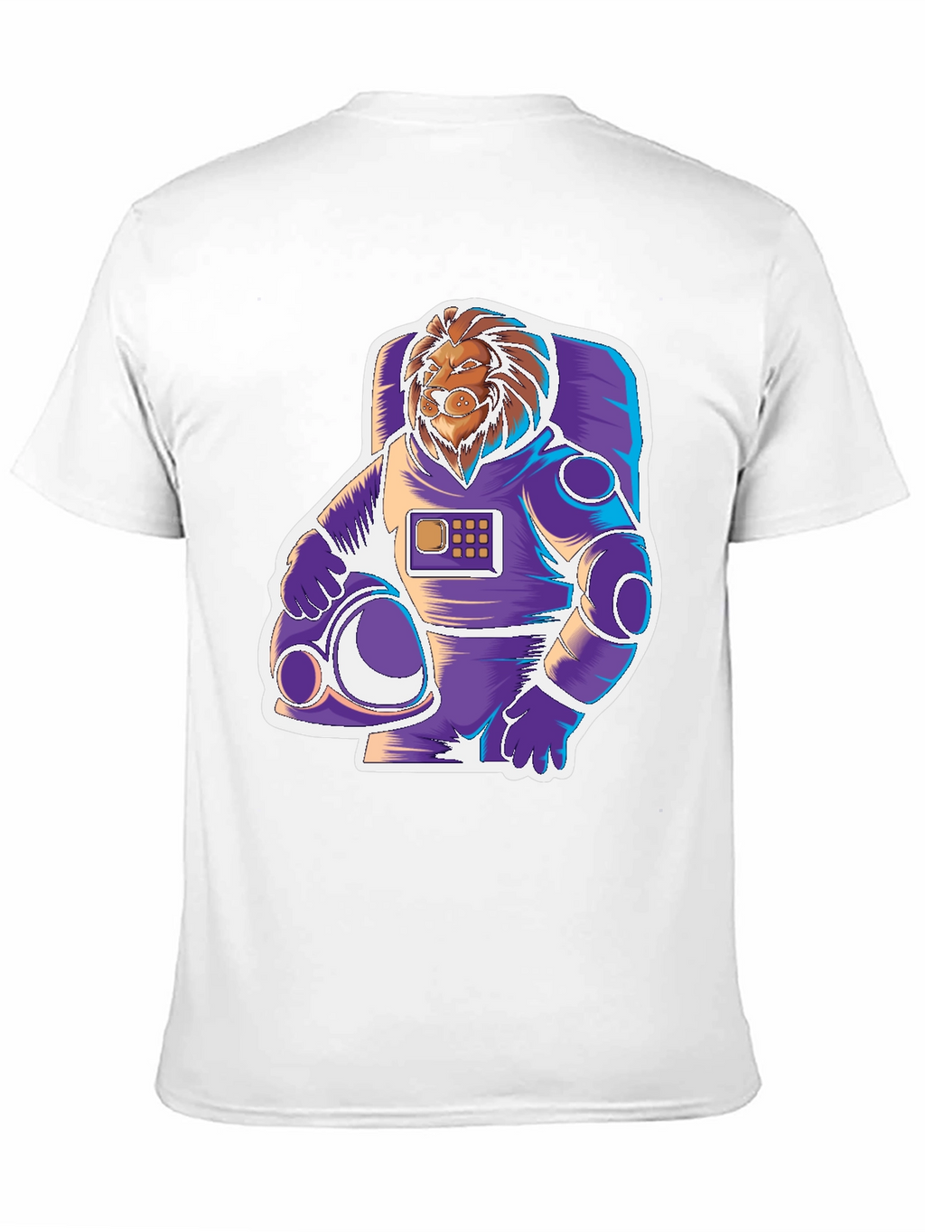 Lion Astronaut Graphic Tee