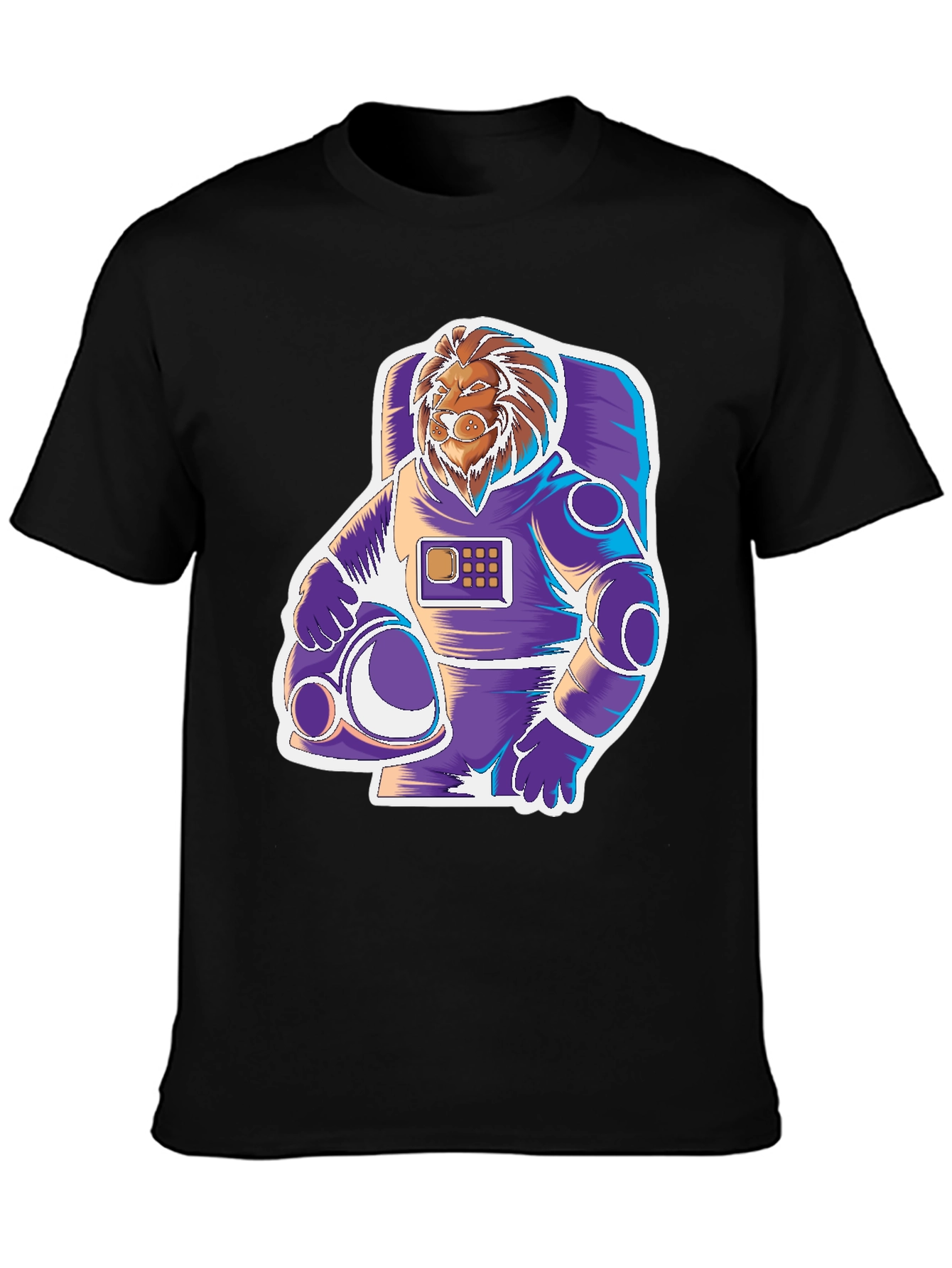 Lion Astronaut Graphic Tee