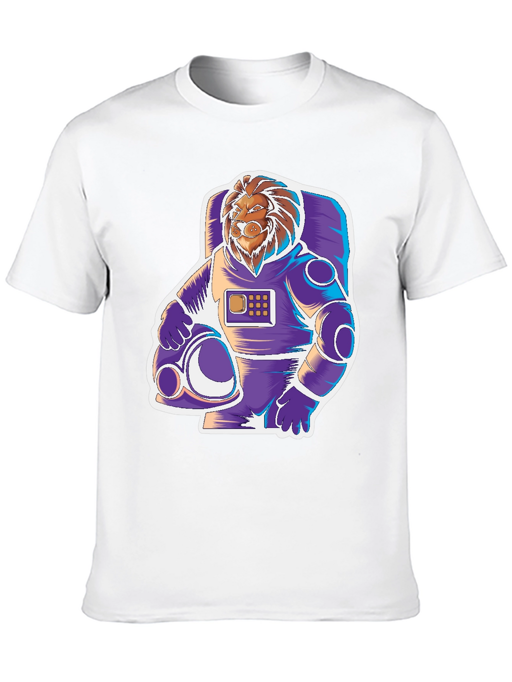 Lion Astronaut Graphic Tee