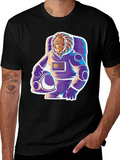 Lion Astronaut Graphic Tee