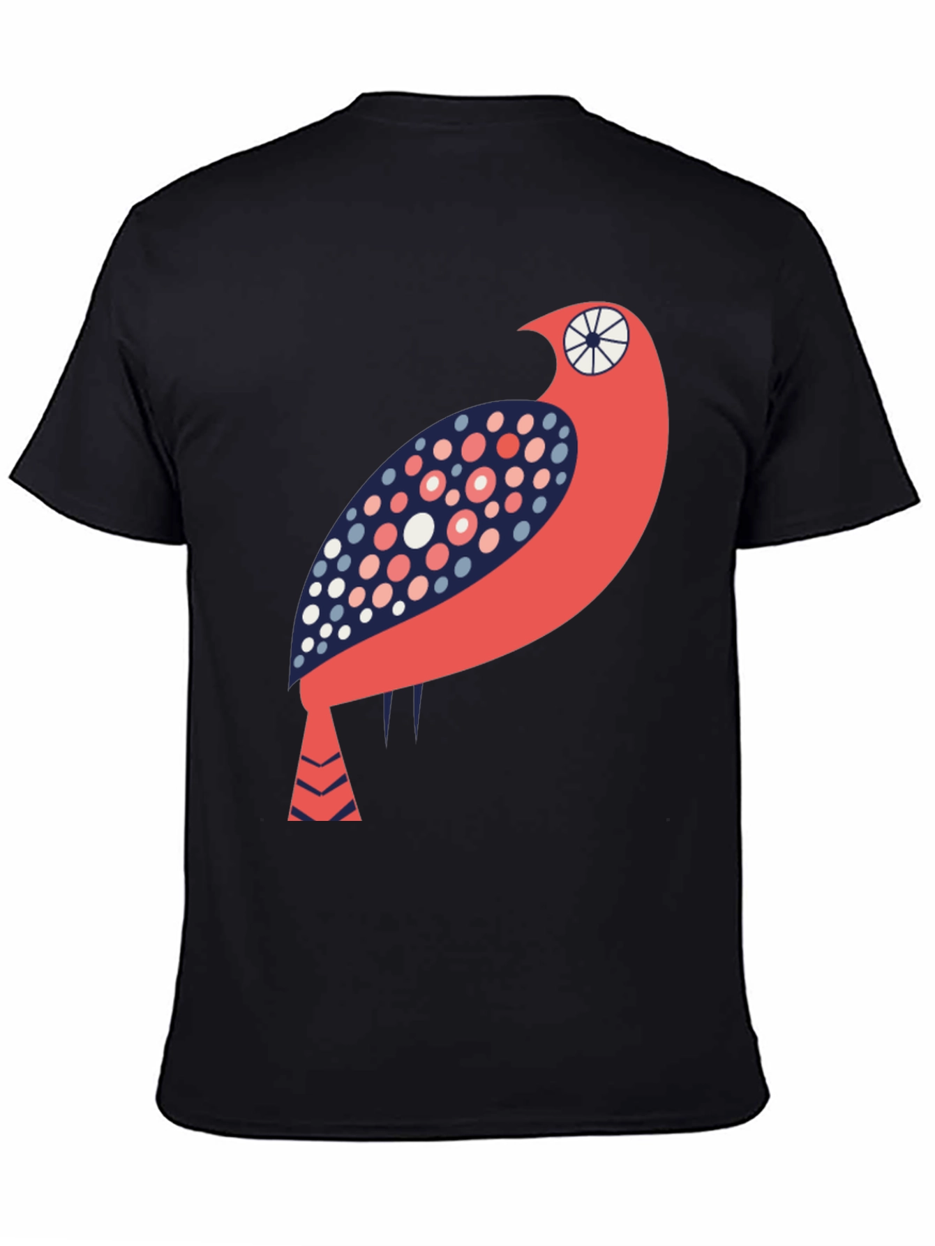 Artistic Bird Graphic T-Shirt - Unique Design