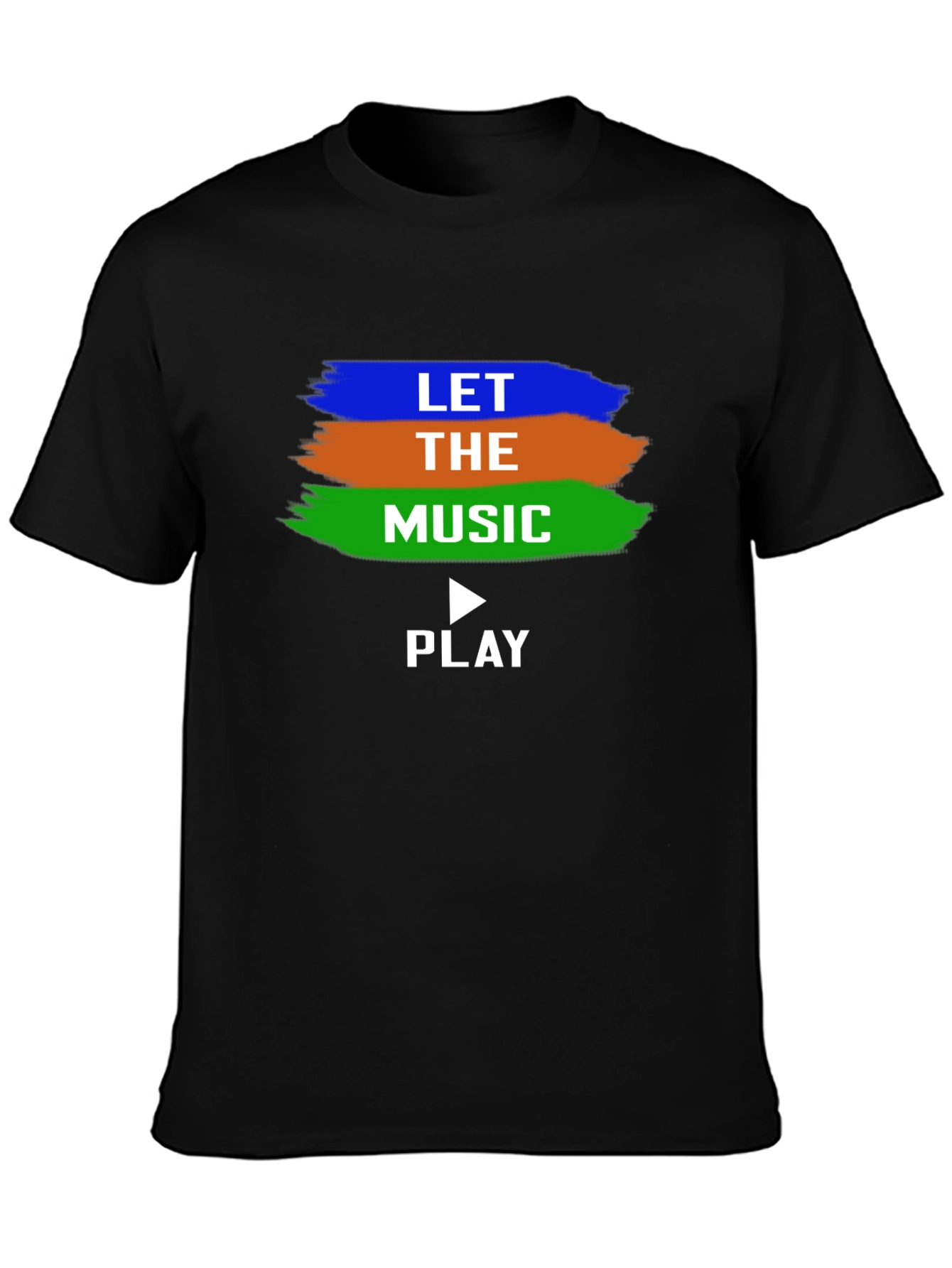 Let The Music Play - Graphic T-Shirt