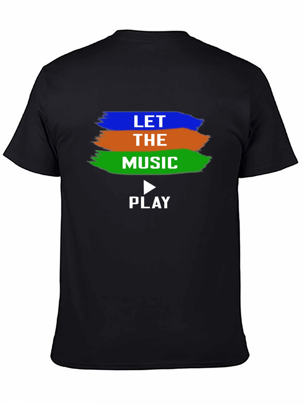 Let The Music Play - Graphic T-Shirt