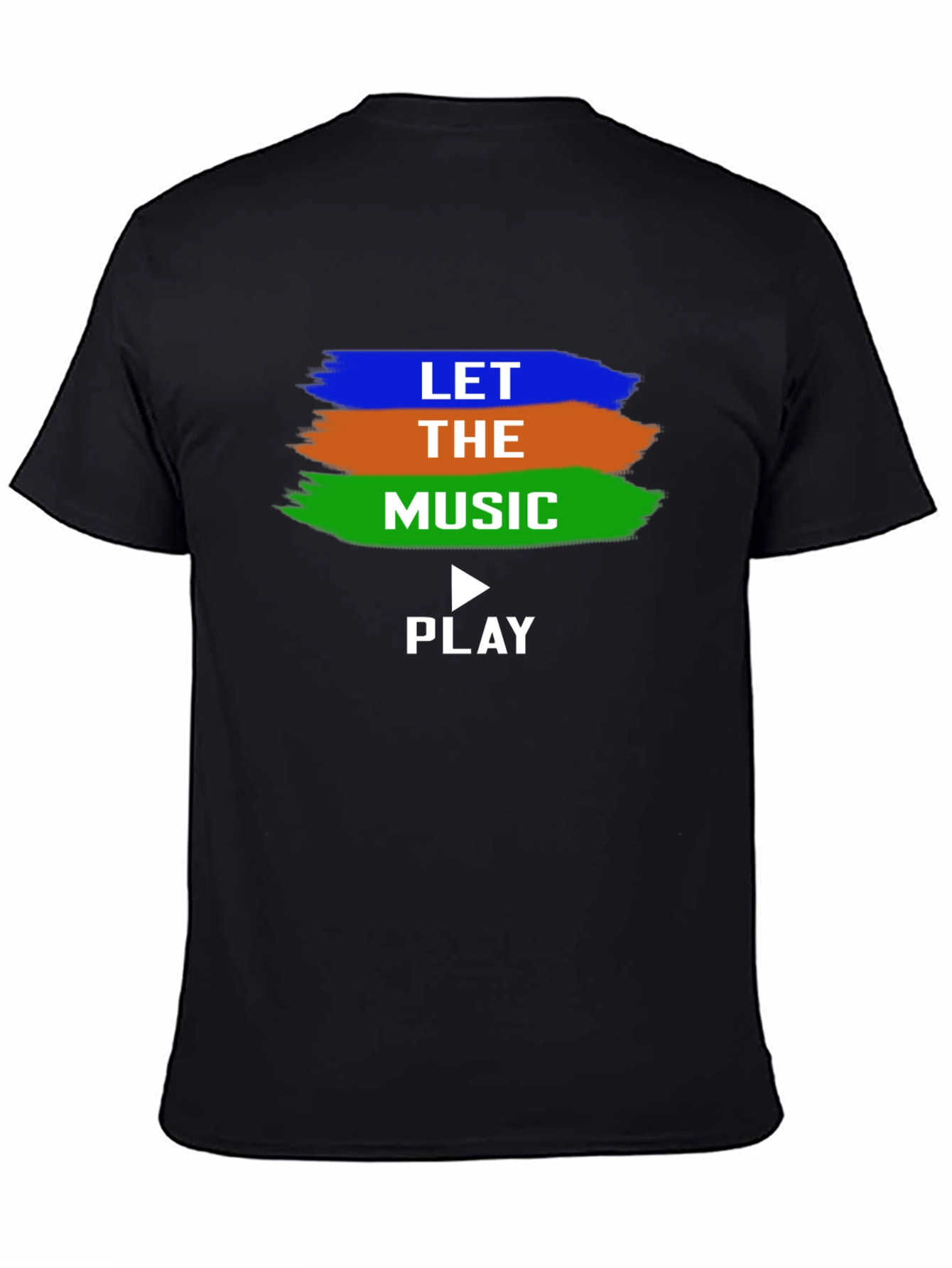 Let The Music Play - Graphic T-Shirt
