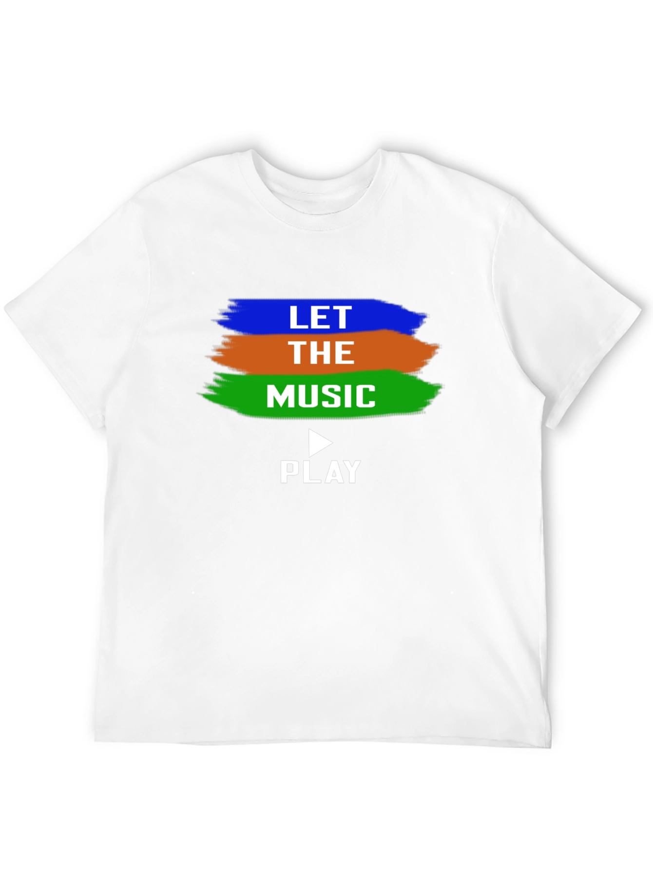 Let The Music Play - Graphic T-Shirt