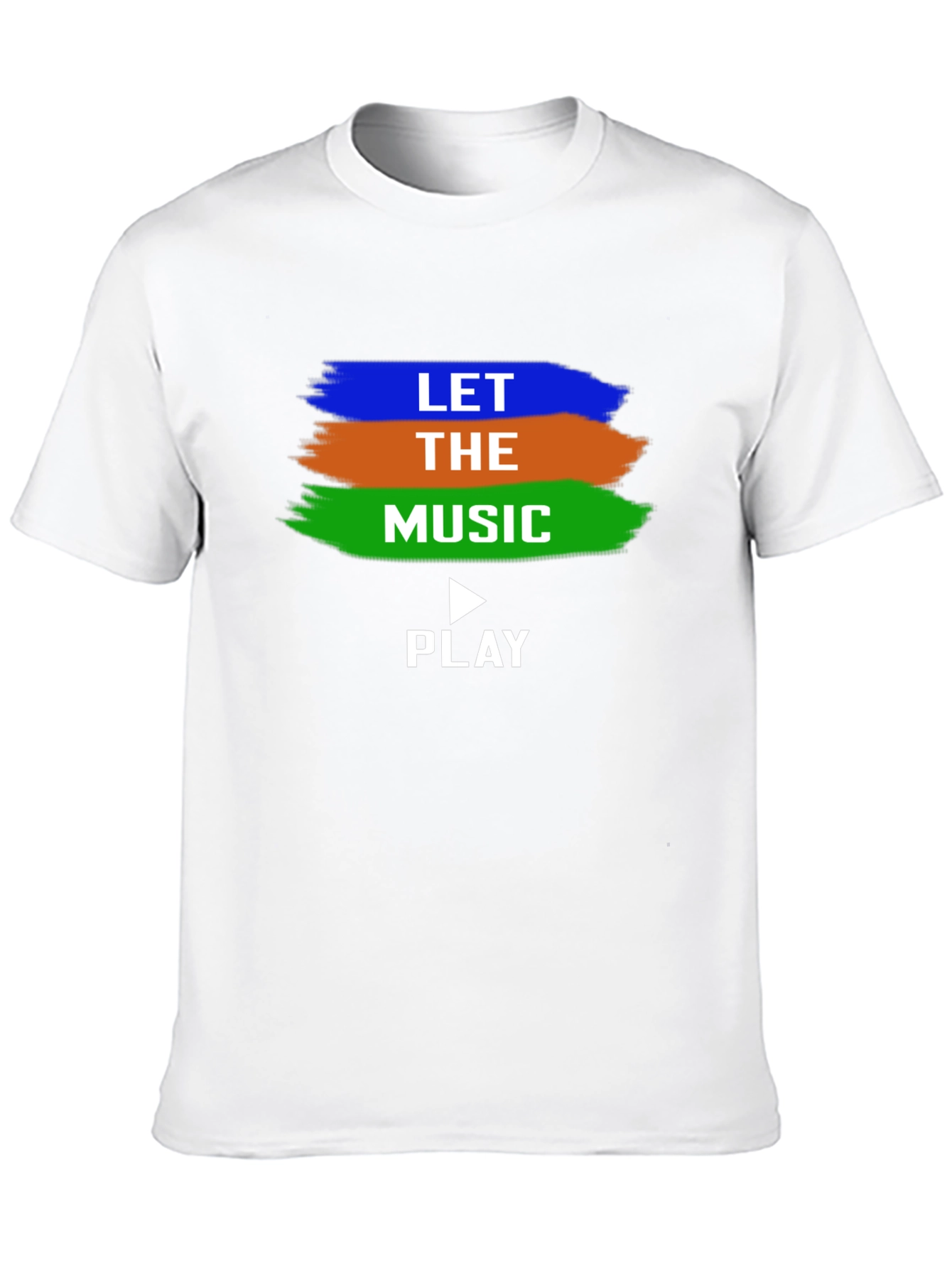 Let The Music Play - Graphic T-Shirt
