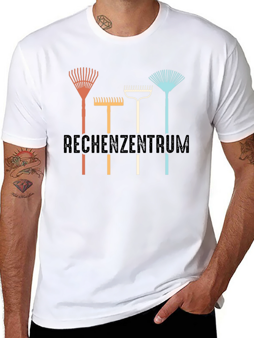 Rakes Graphic Tee - Rechenzentrum T-Shirt