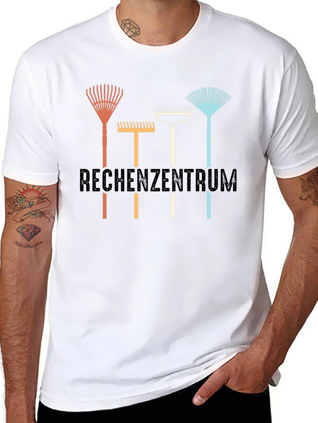 Rakes Graphic Tee - Rechenzentrum T-Shirt
