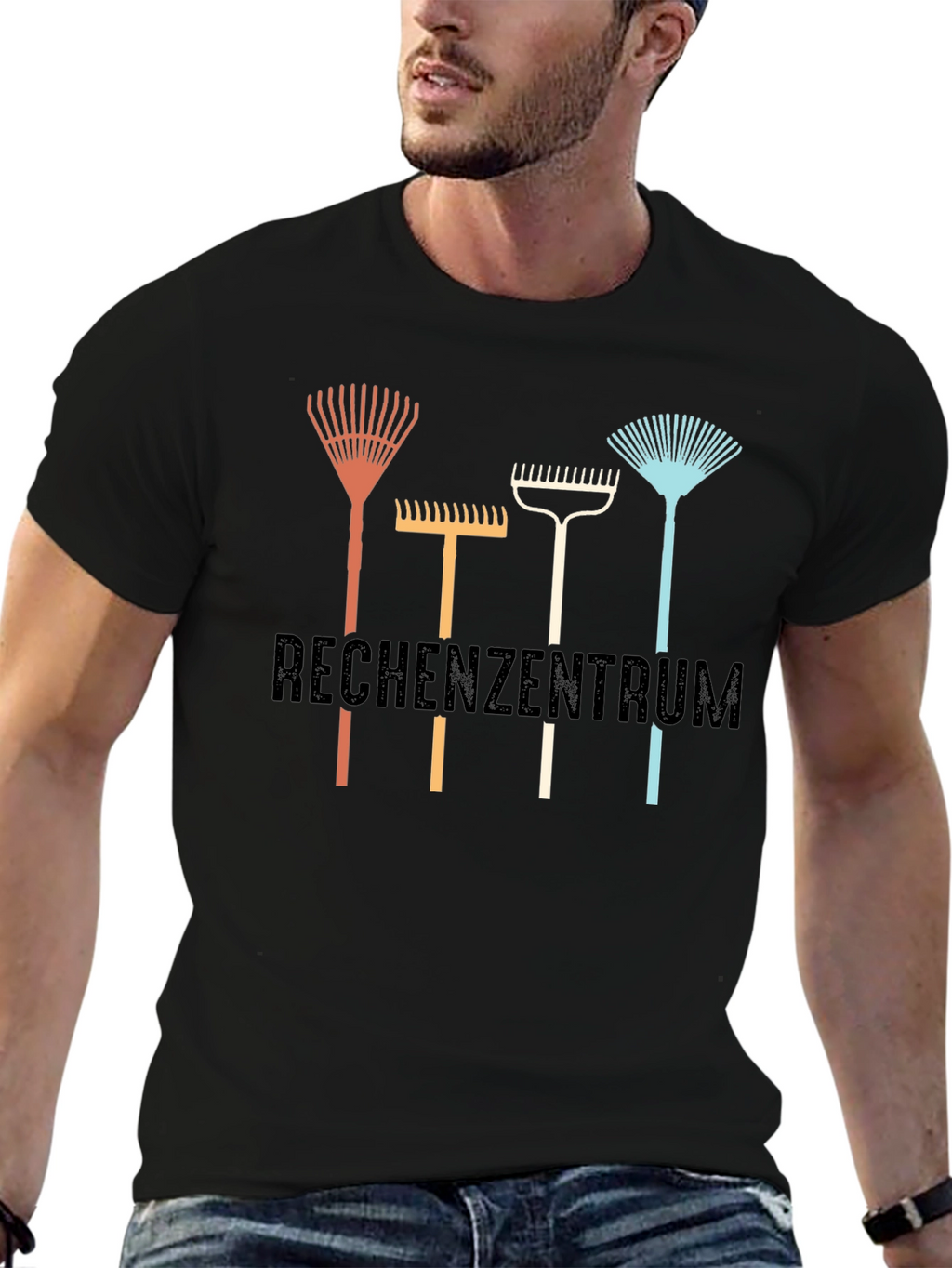 Rakes Graphic Tee - Rechenzentrum T-Shirt