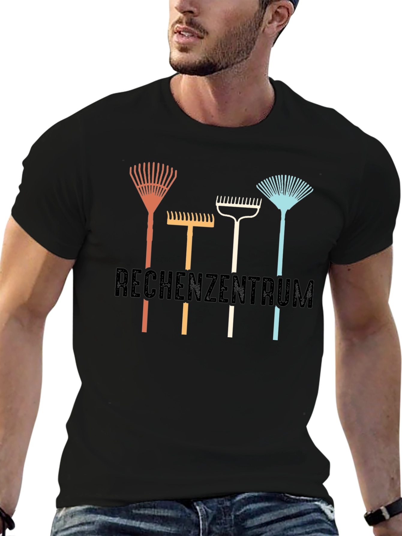 Rakes Graphic Tee - Rechenzentrum T-Shirt