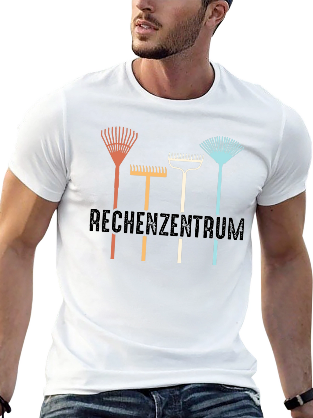 Rakes Graphic Tee - Rechenzentrum T-Shirt
