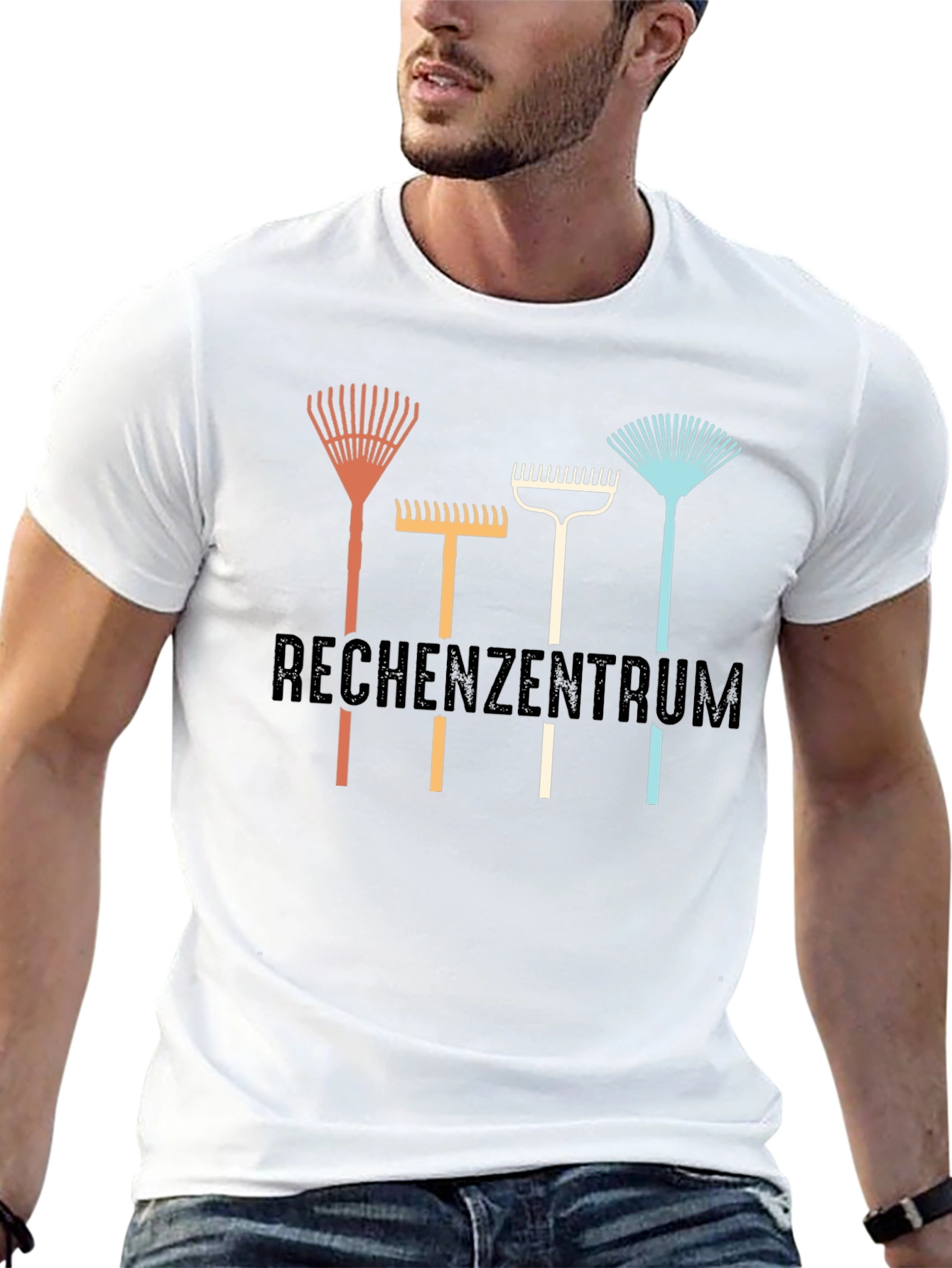 Rakes Graphic Tee - Rechenzentrum T-Shirt