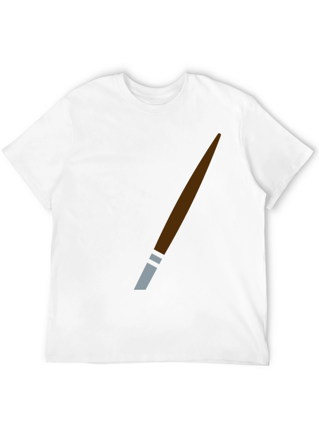 Novelty Brush Stroke T-Shirt - Artsy Graphic Tee