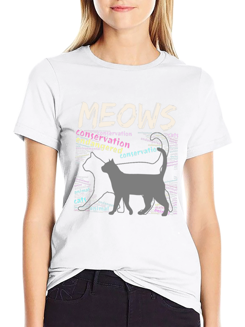 Conservation Cats Mens Graphic Tee
