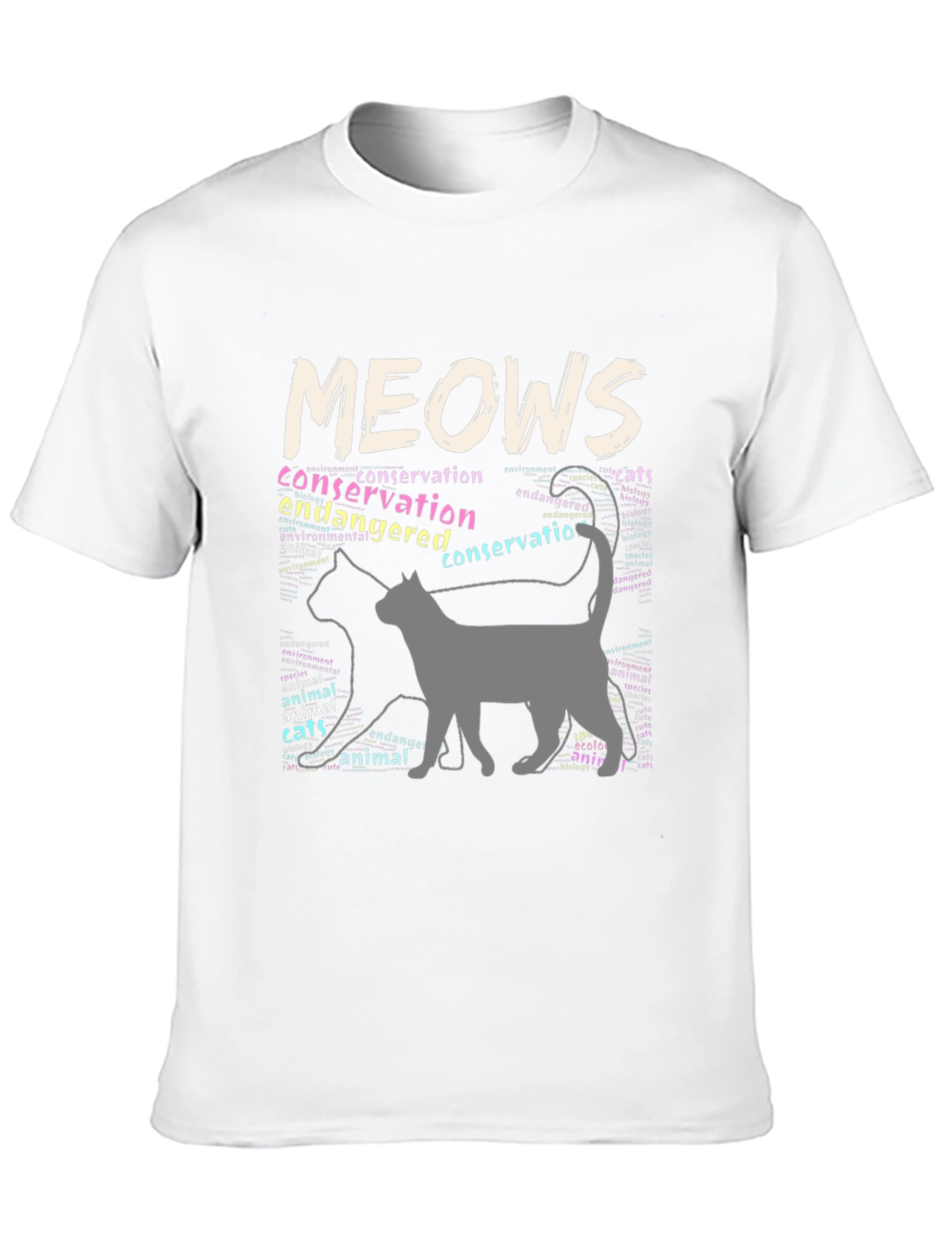 Conservation Cats Mens Graphic Tee