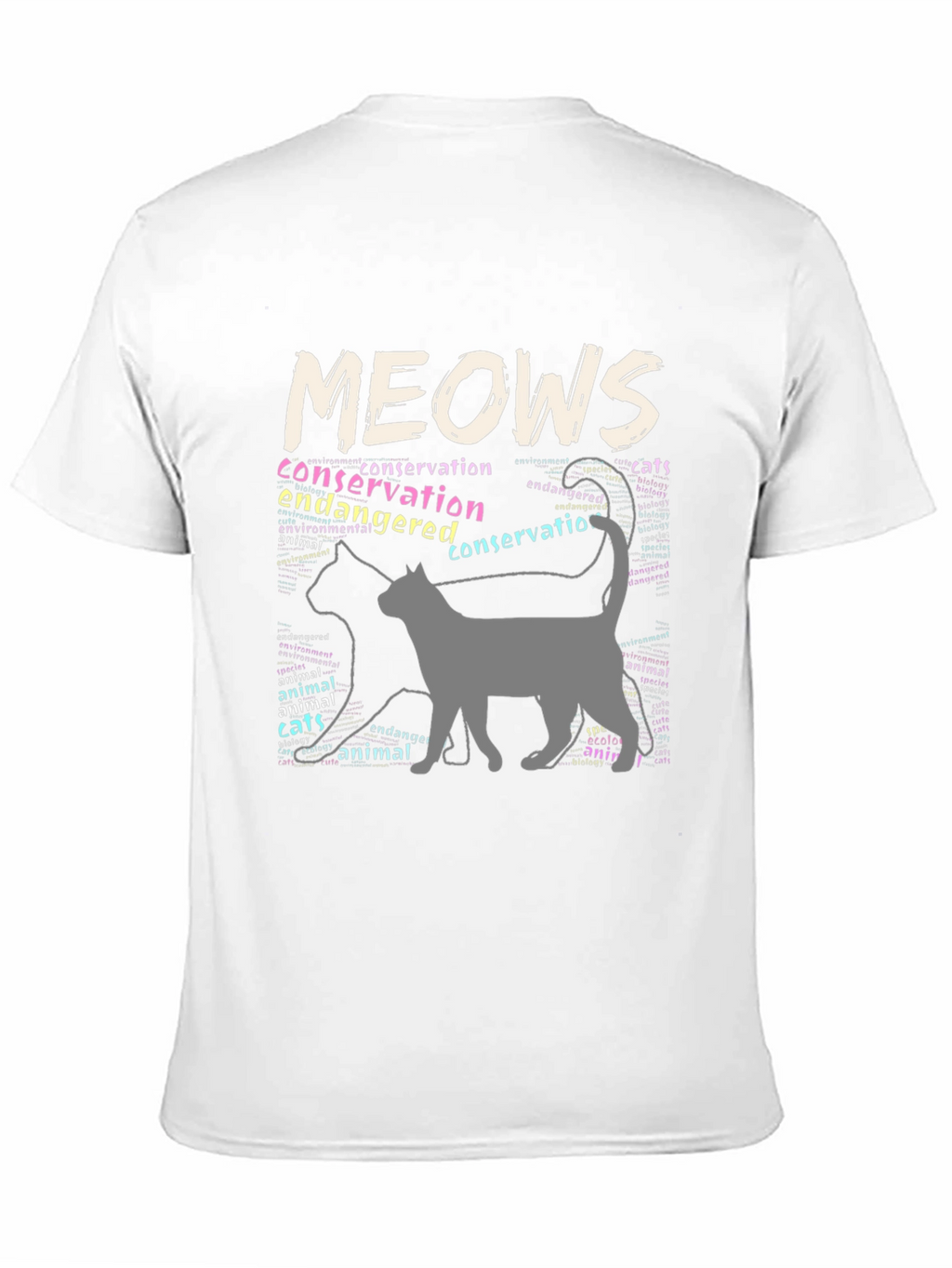 Conservation Cats Mens Graphic Tee