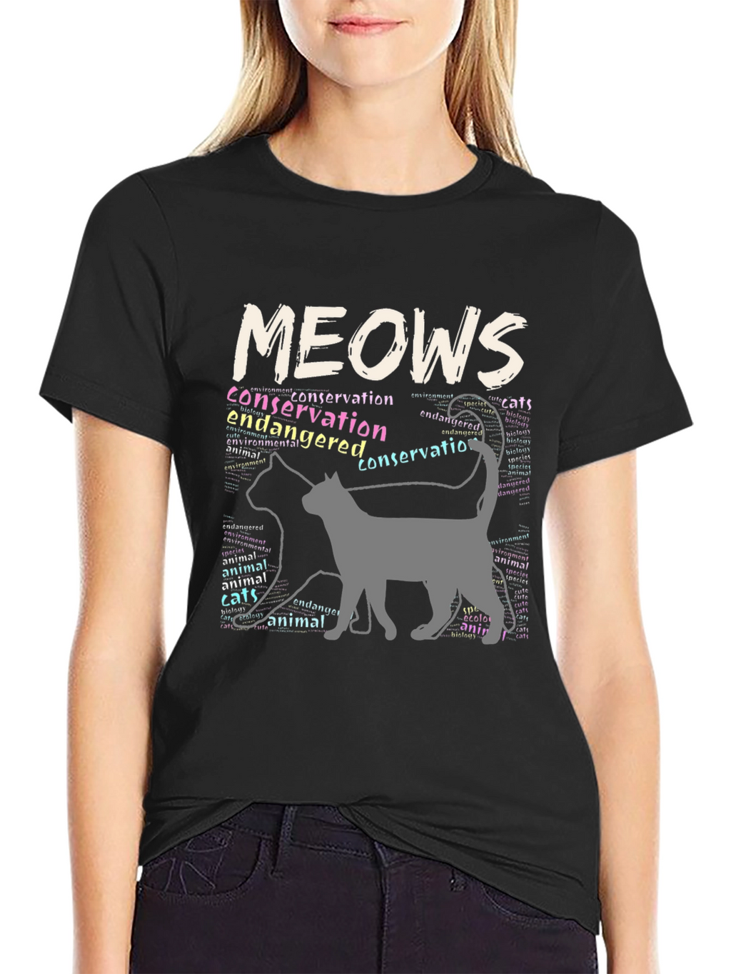 Conservation Cats Mens Graphic Tee