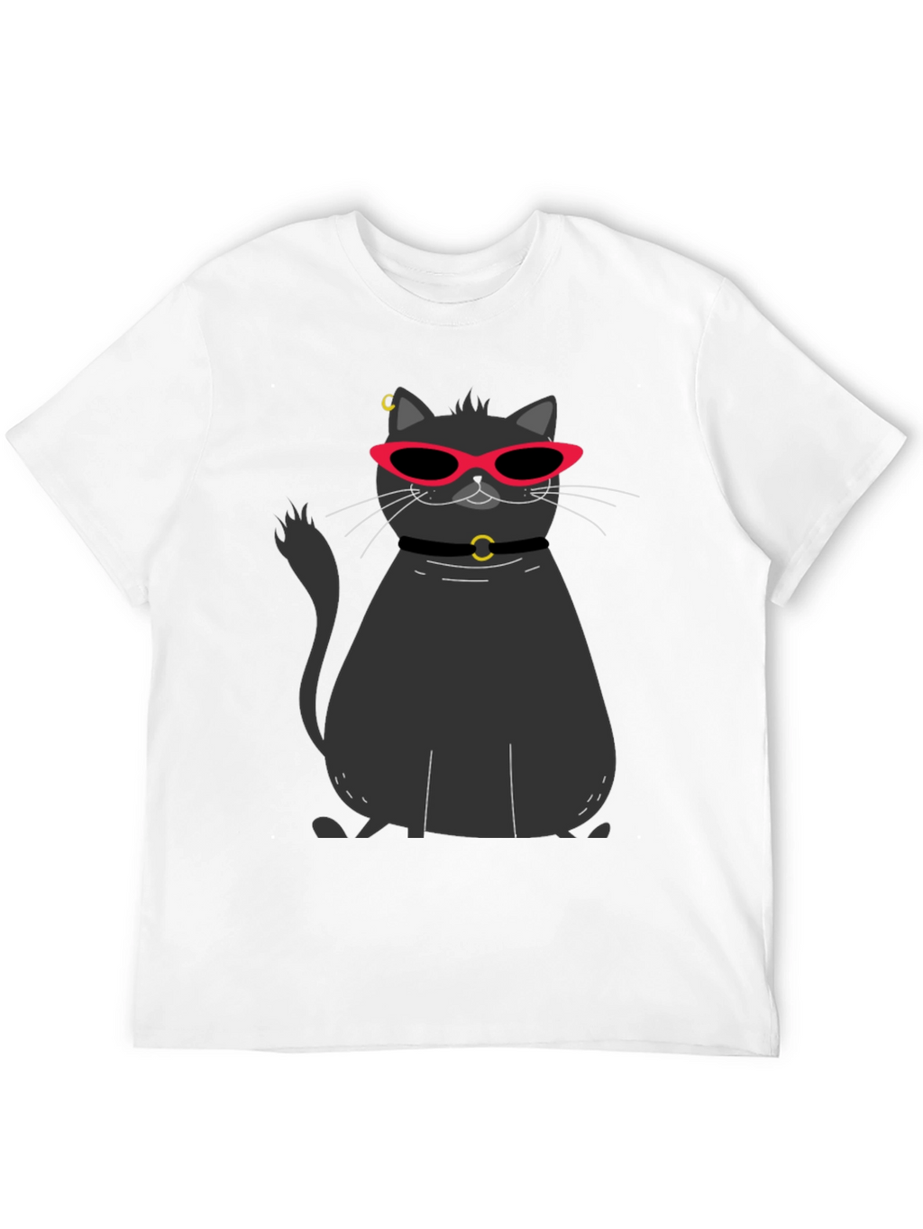 Cool Cat Graphic T-Shirt