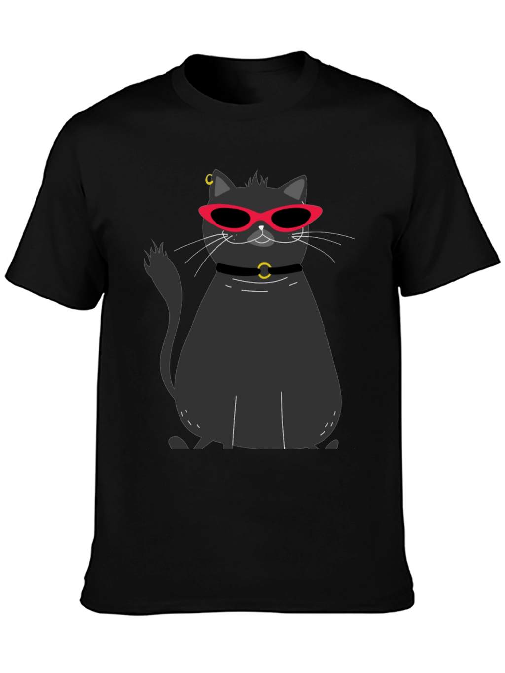 Cool Cat Graphic T-Shirt