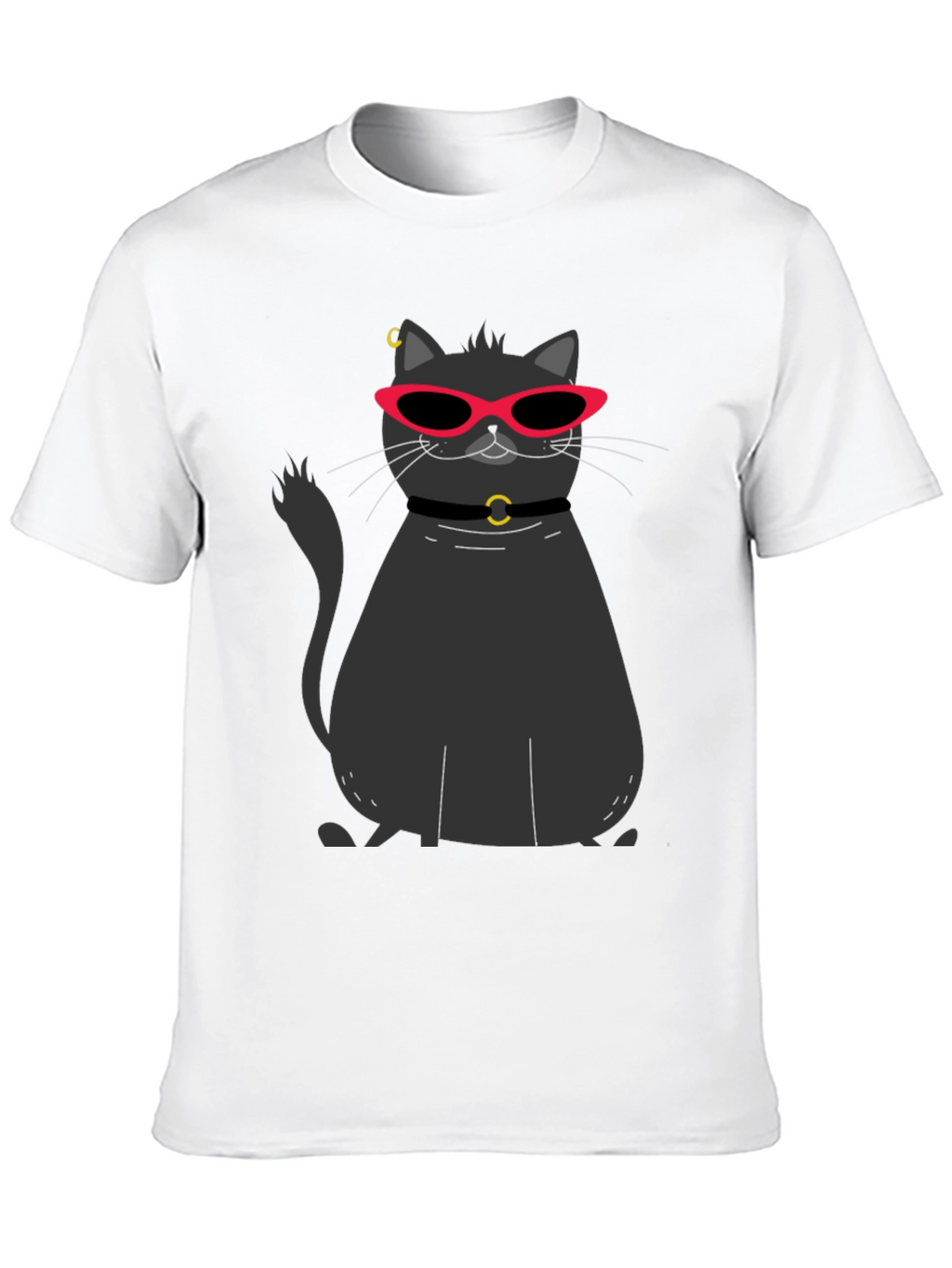 Cool Cat Graphic T-Shirt