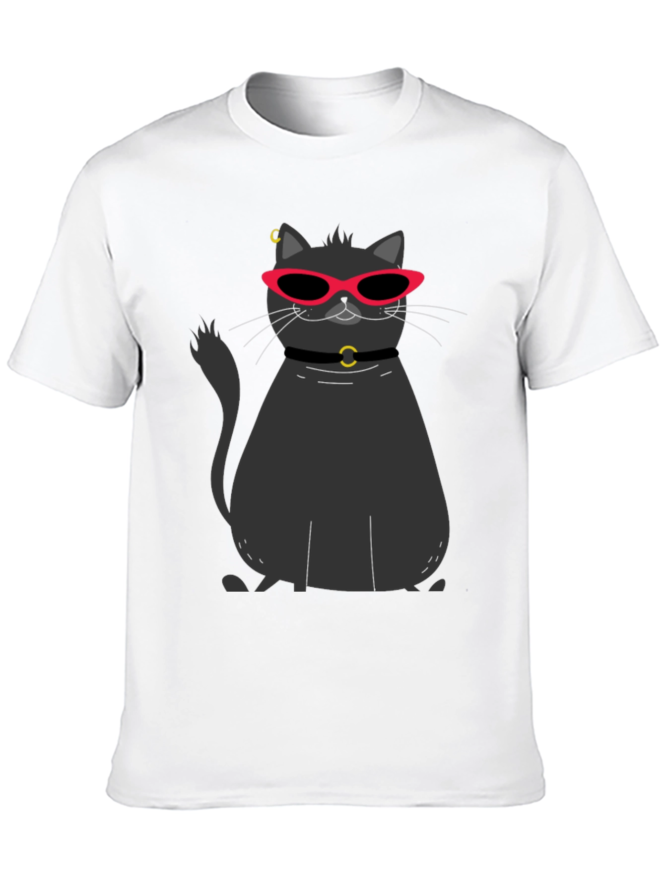 Cool Cat Graphic T-Shirt