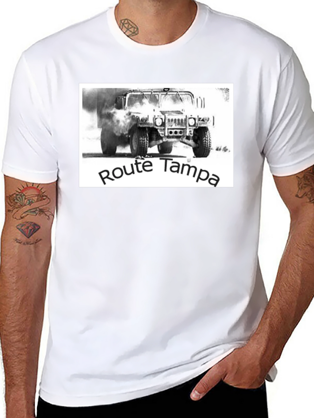 Route Tampa Hummer T-Shirt