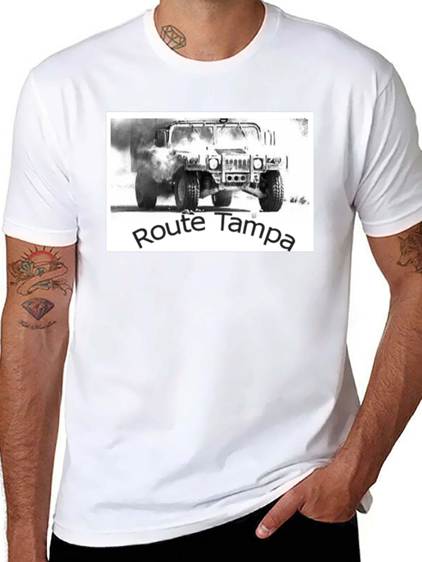 Route Tampa Hummer T-Shirt
