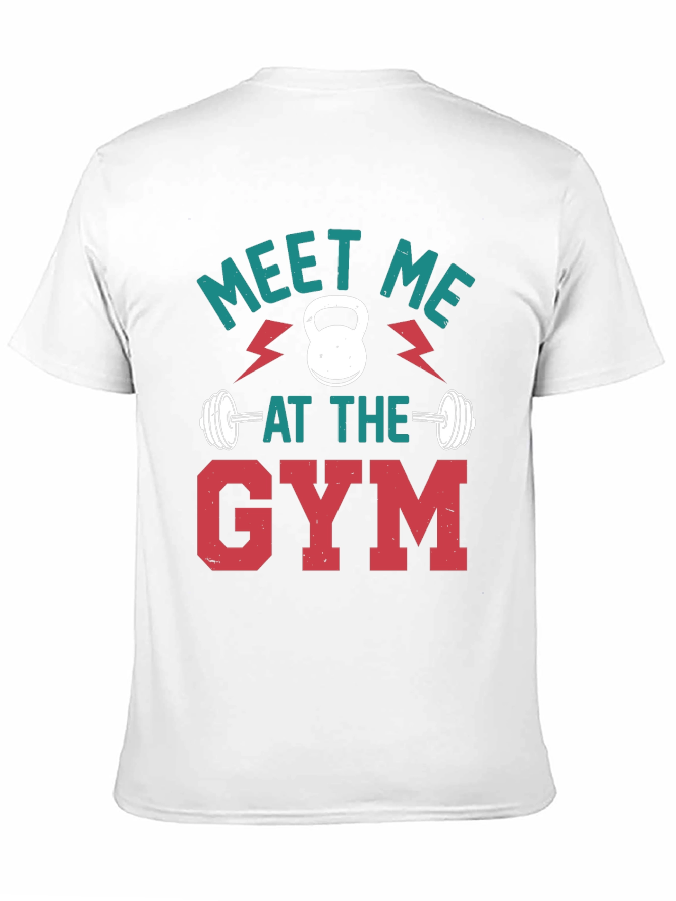 Meet Me At The Gym Mens Graphic Tee