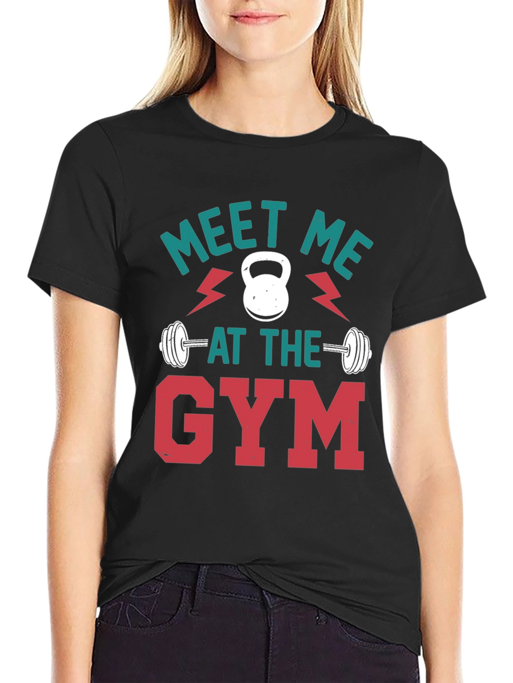Meet Me At The Gym Mens Graphic Tee