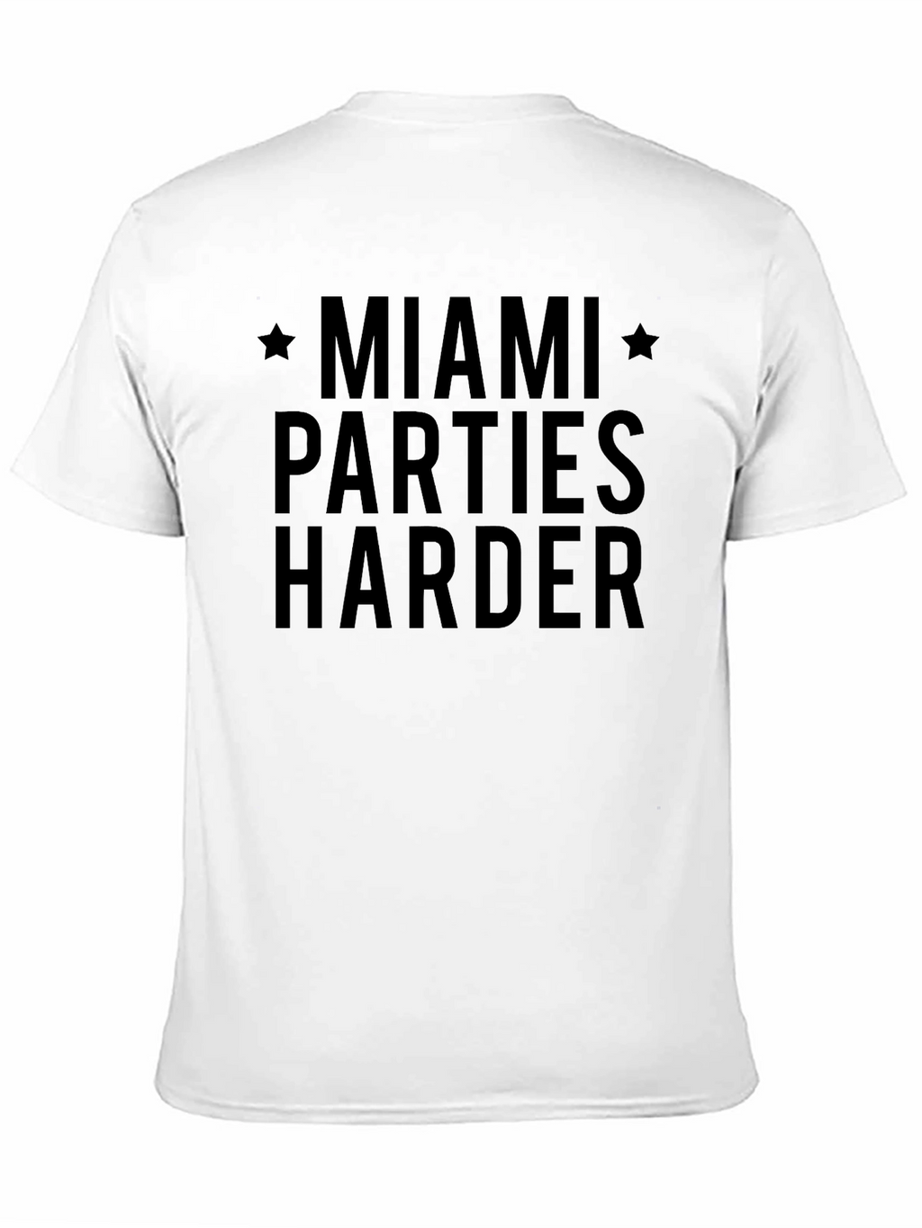Miami Parties Harder Graphic Tee