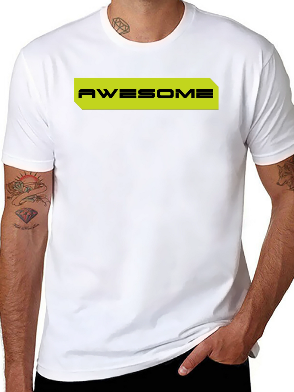 Awesome Graphic Tee - Black
