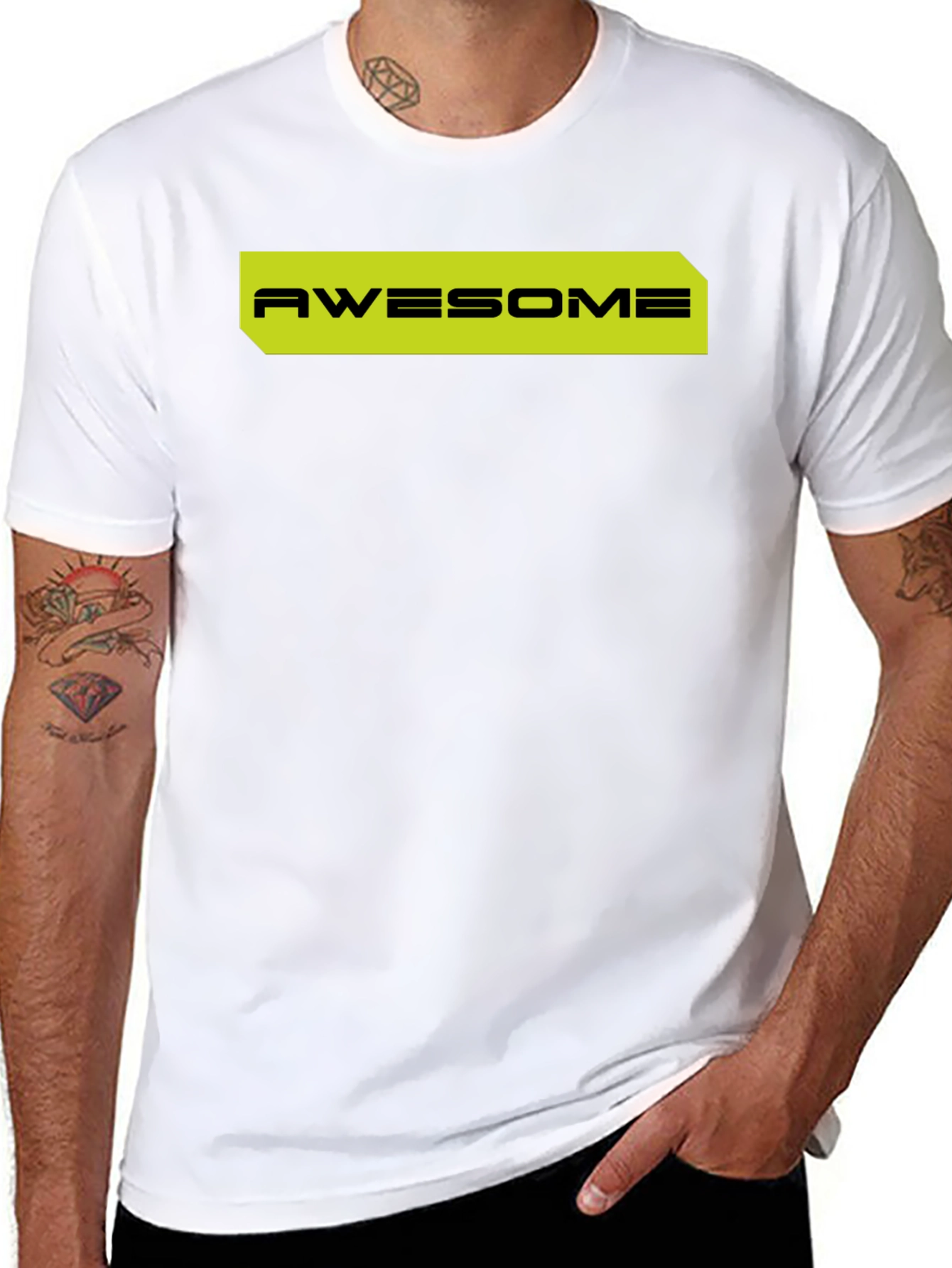 Awesome Graphic Tee - Black