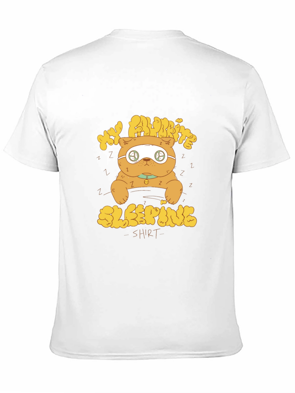 Sleeping Cat Graphic T-Shirt - Unisex