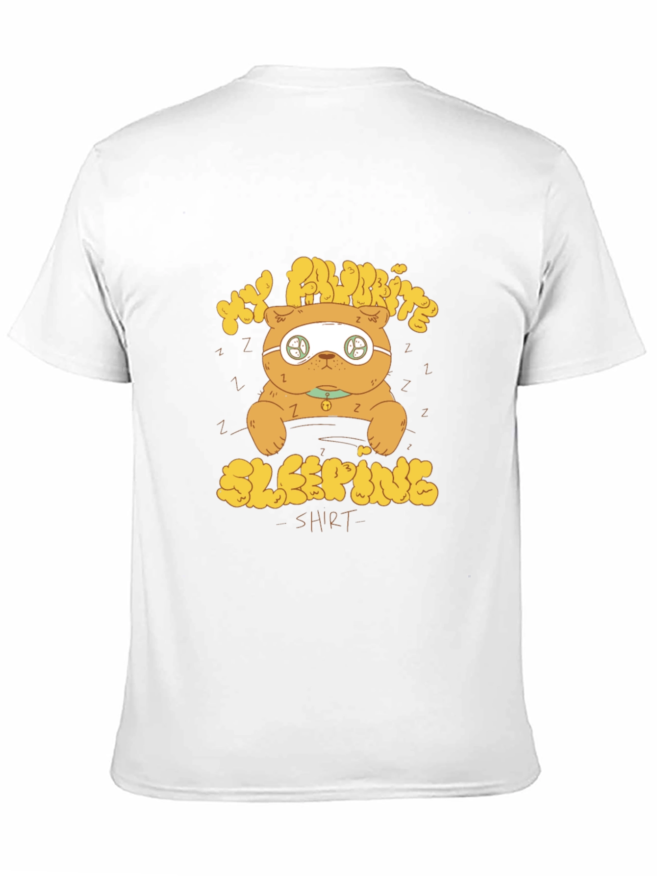 Sleeping Cat Graphic T-Shirt - Unisex