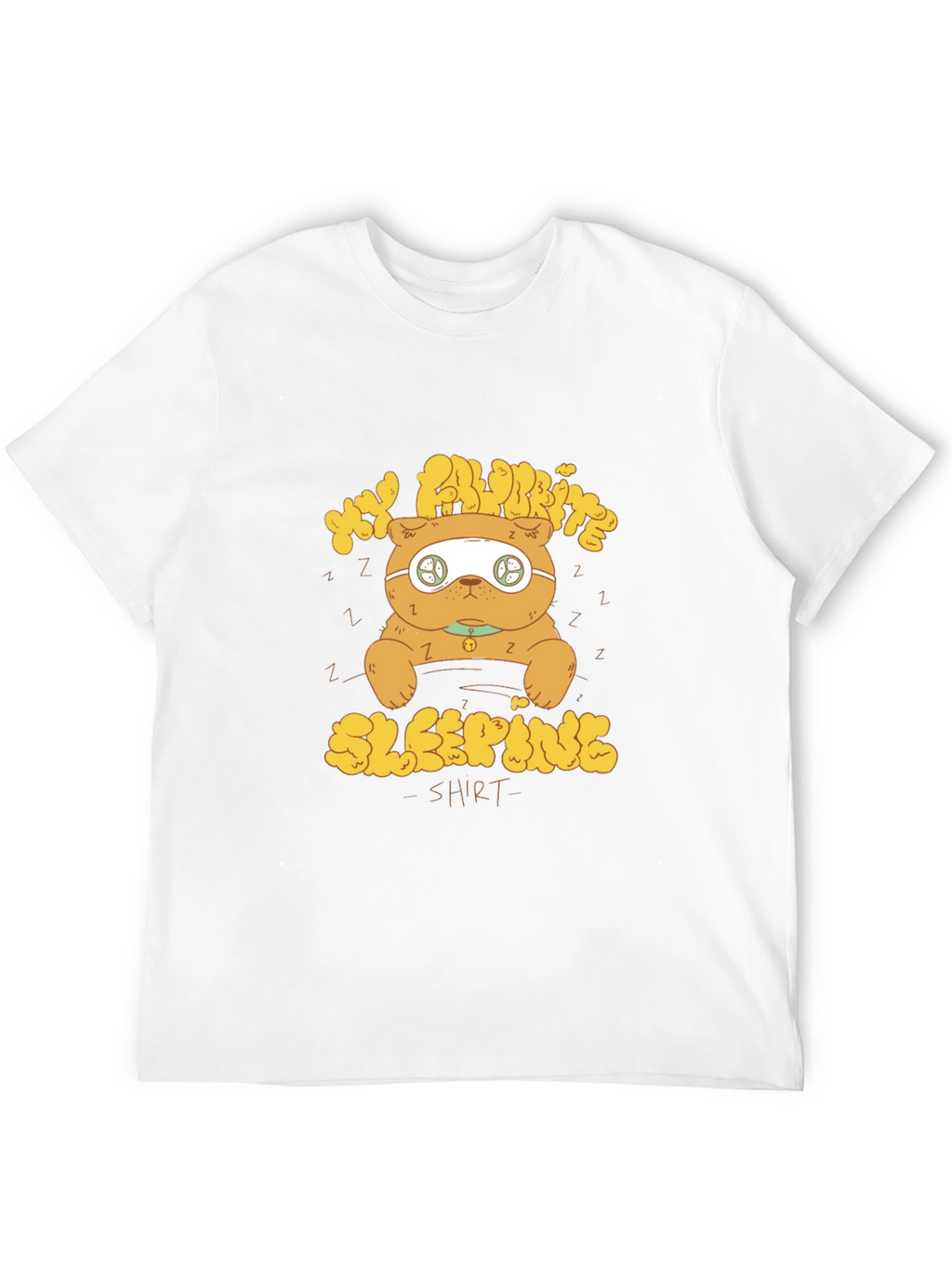 Sleeping Cat Graphic T-Shirt - Unisex