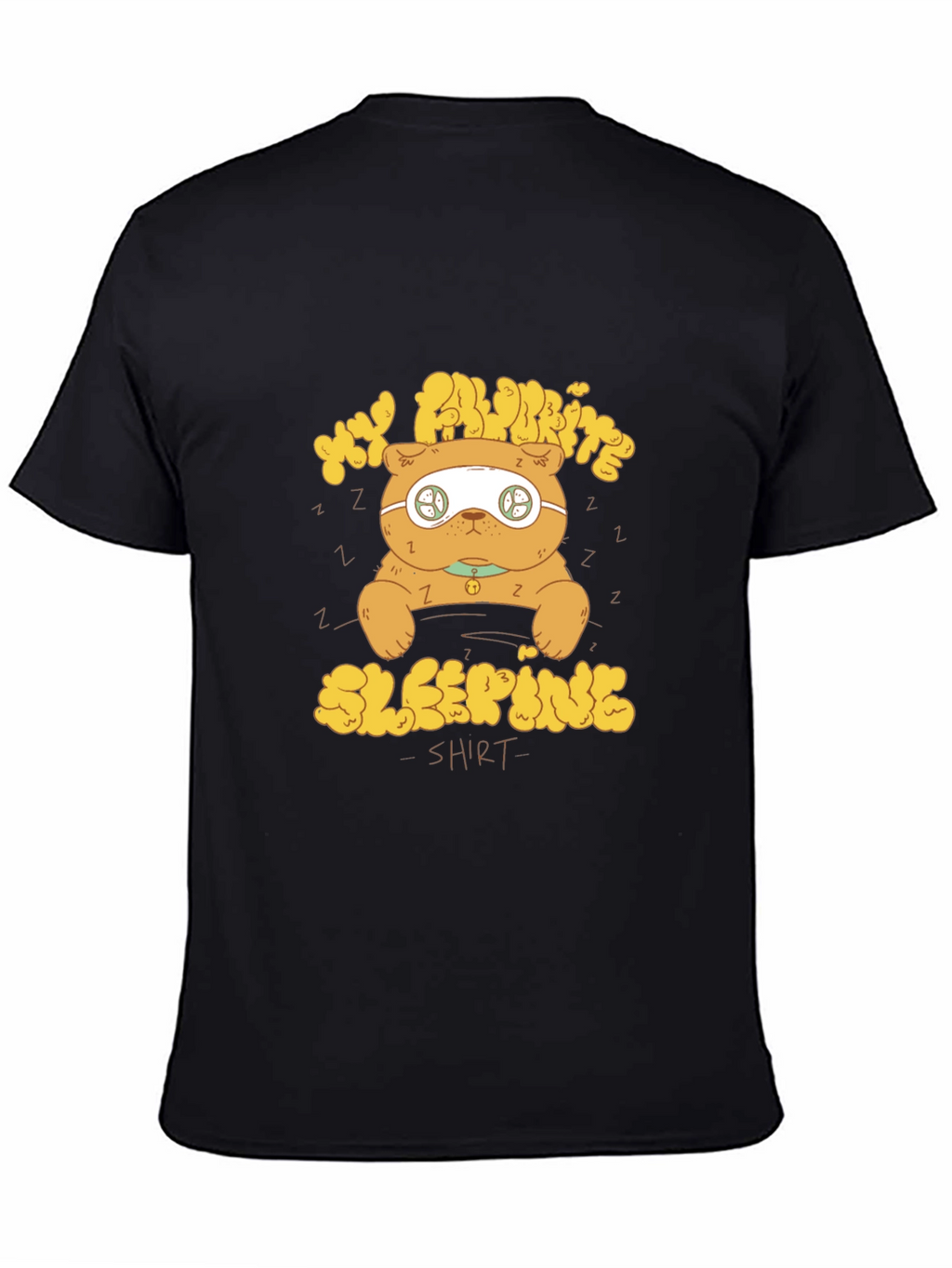Sleeping Cat Graphic T-Shirt - Unisex