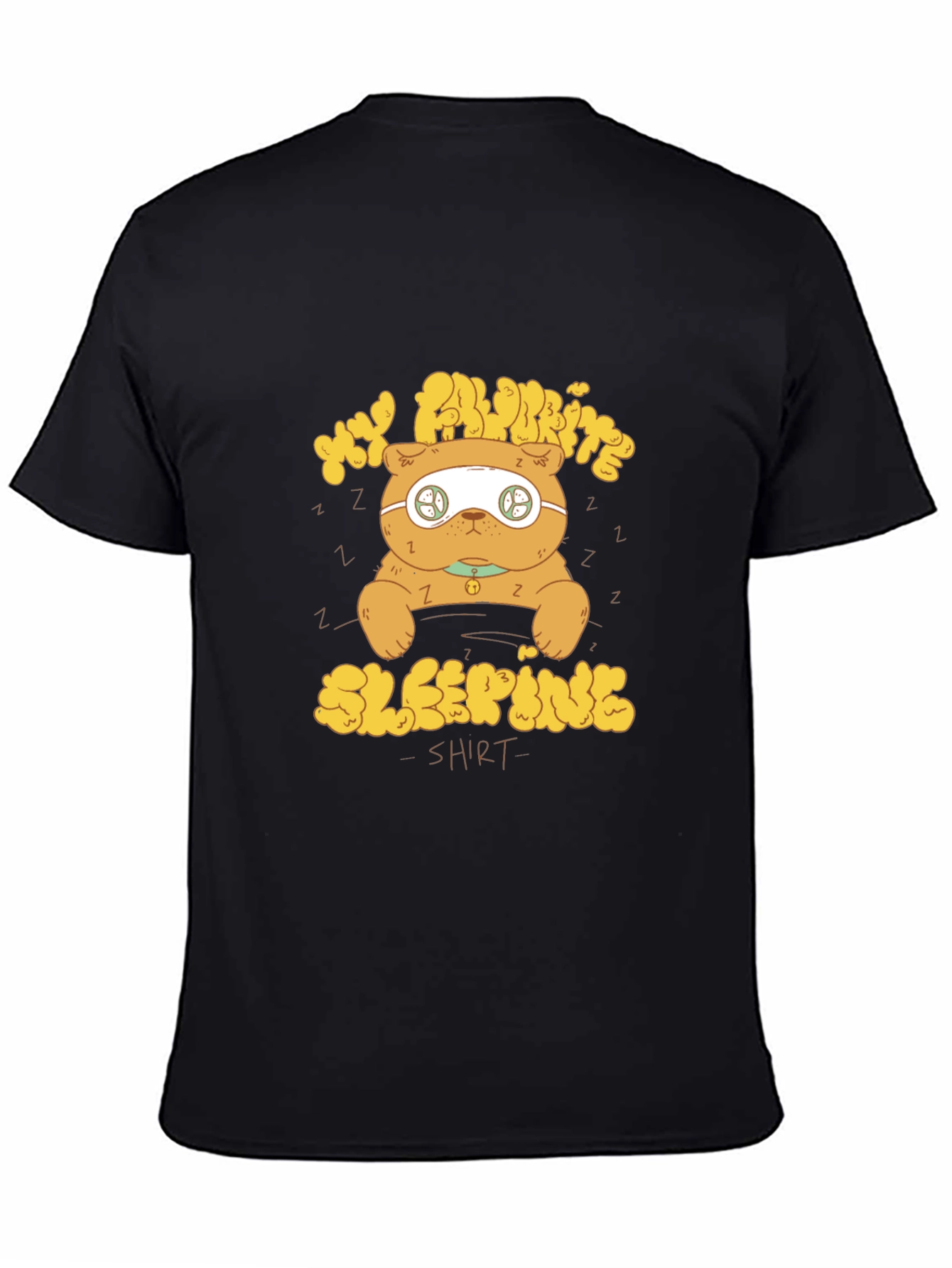 Sleeping Cat Graphic T-Shirt - Unisex