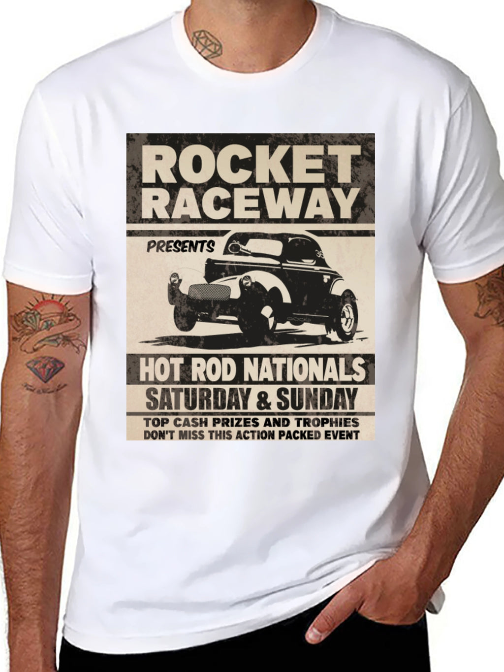 Rocket Raceway Hot Rod Nationals Tee