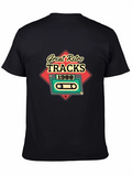 Retro Tracks 1988 Black Graphic T-Shirt