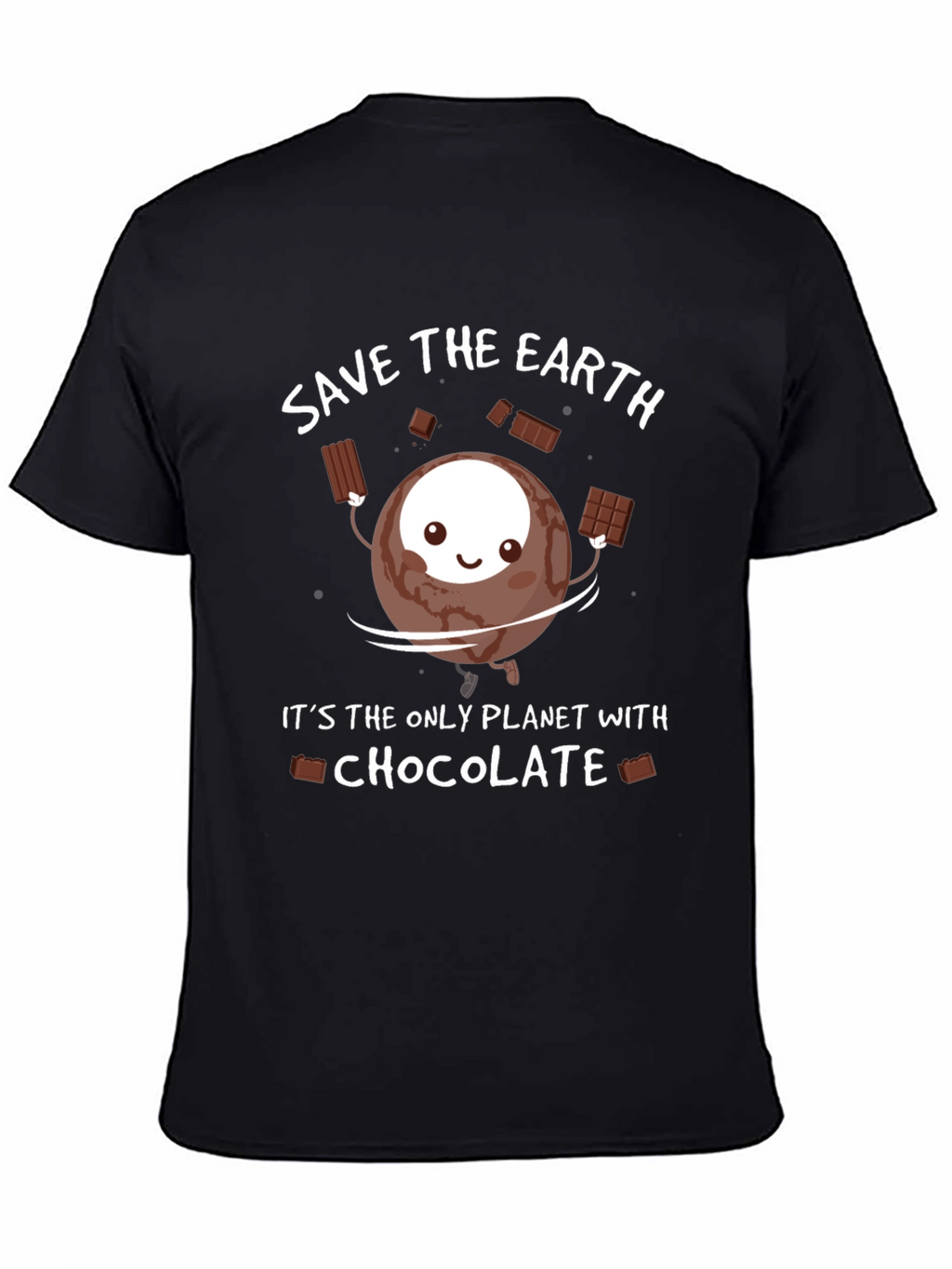 Save the Earth Chocolate T-Shirt