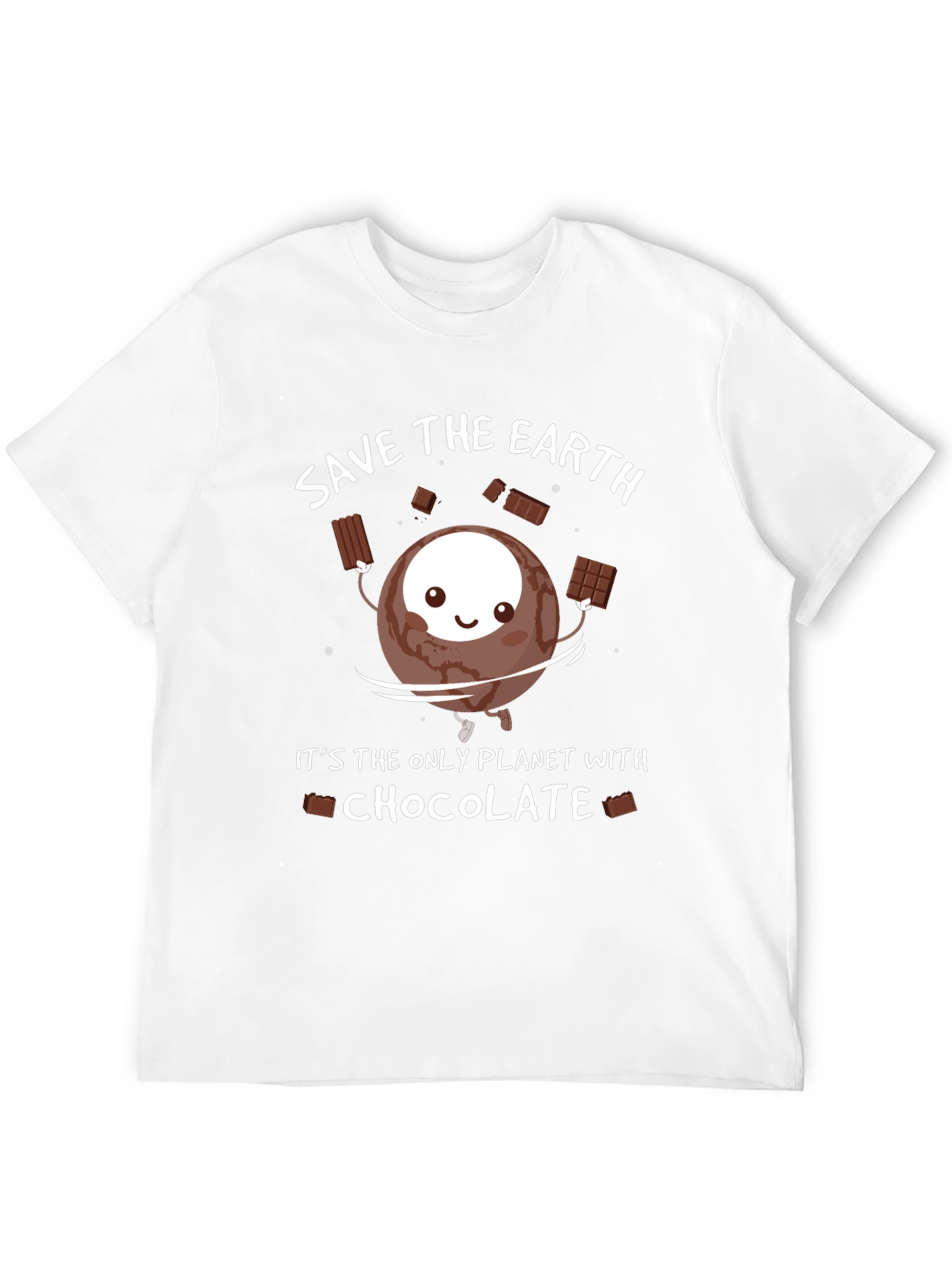 Save the Earth Chocolate T-Shirt
