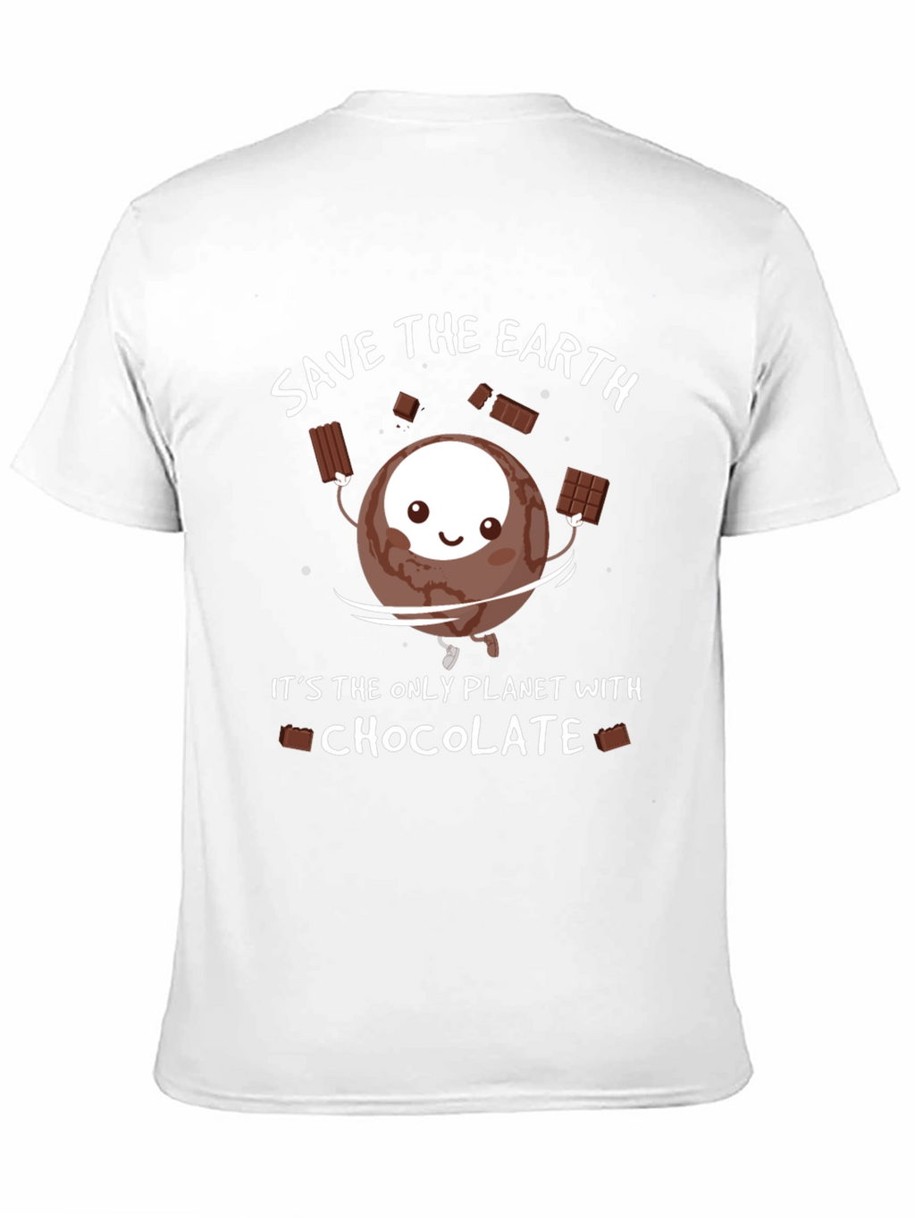 Save the Earth Chocolate T-Shirt