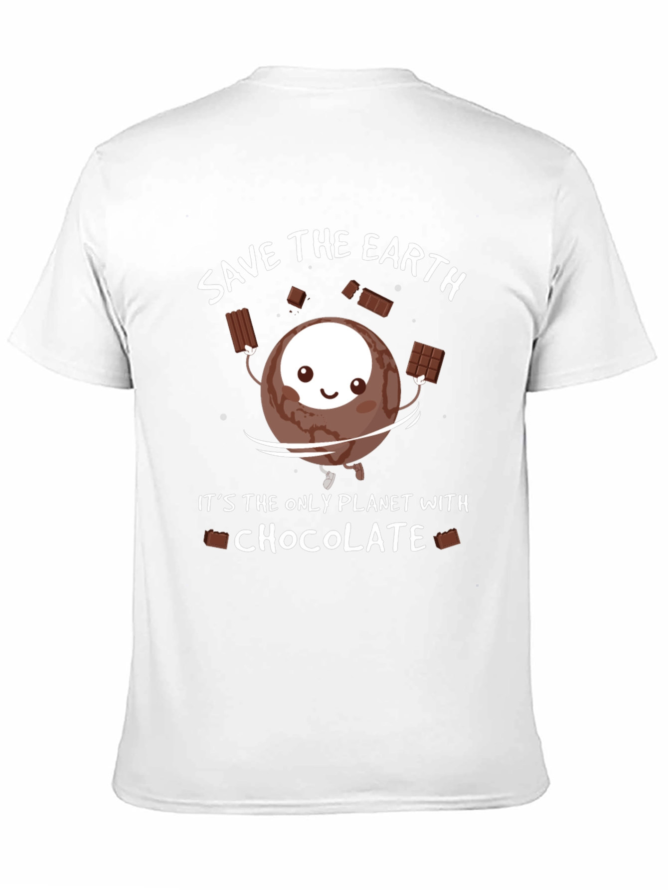Save the Earth Chocolate T-Shirt