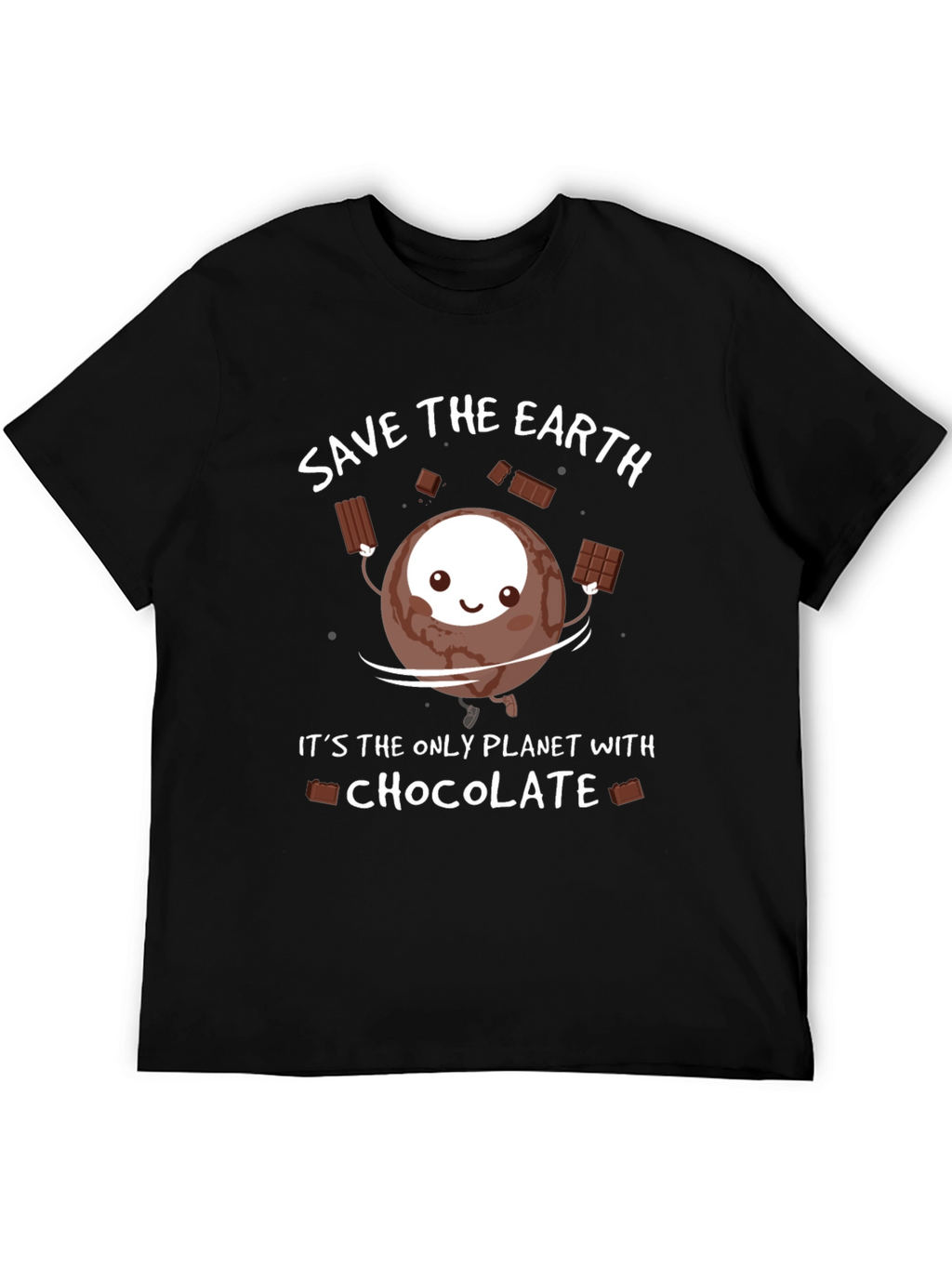 Save the Earth Chocolate T-Shirt