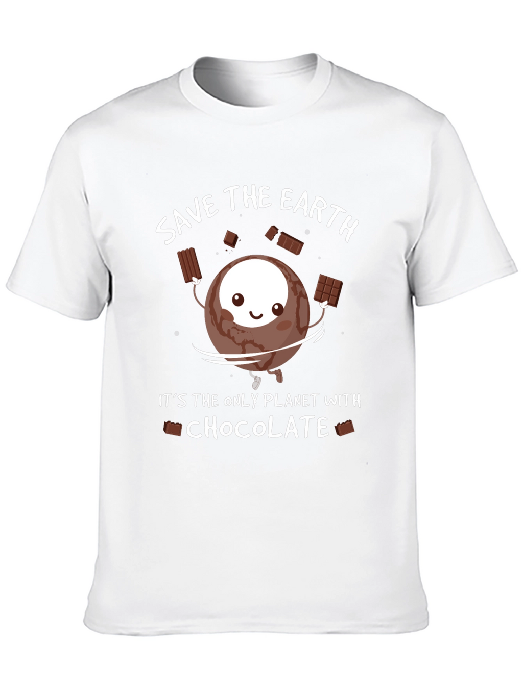 Save the Earth Chocolate T-Shirt