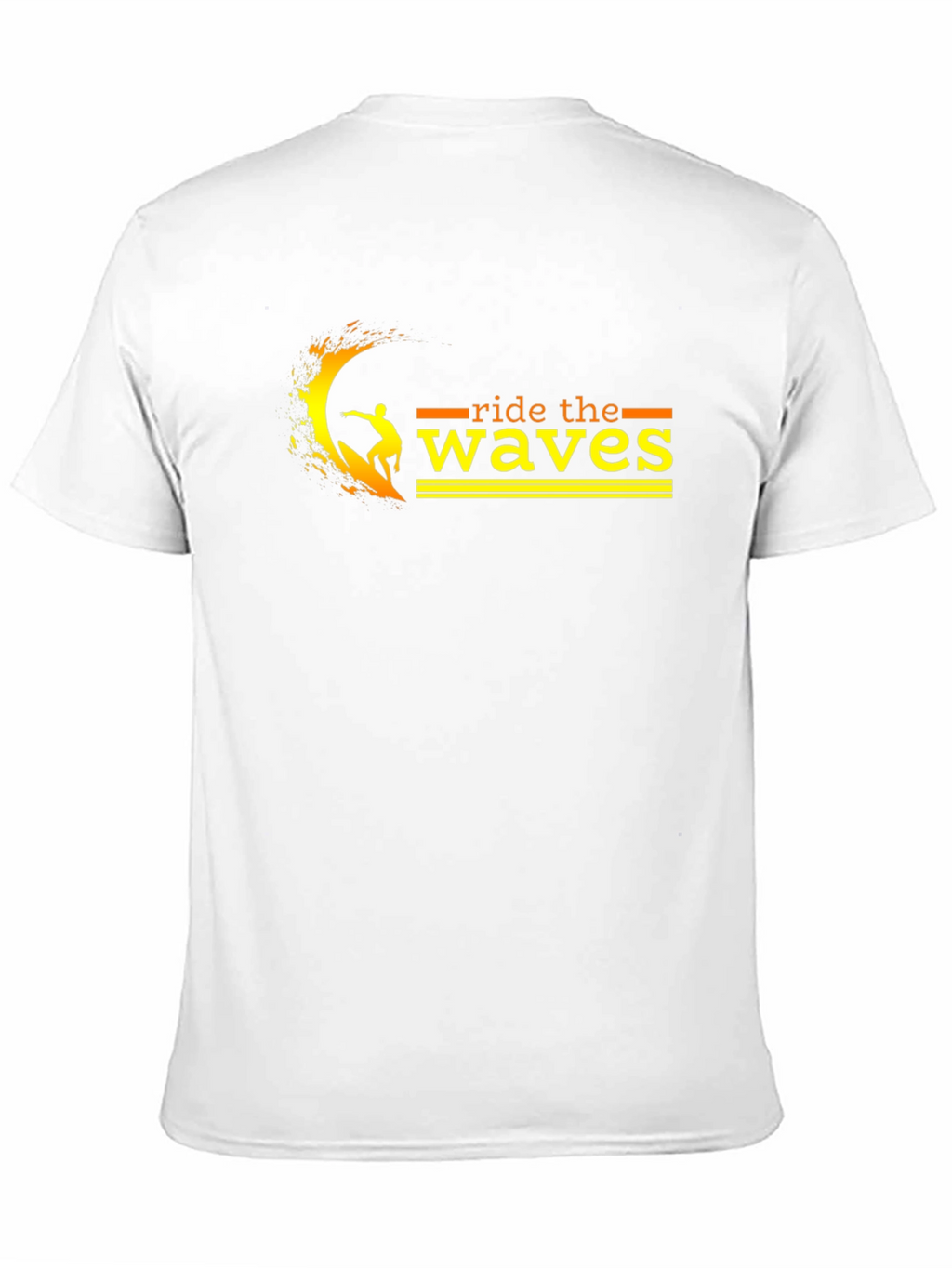 Ride the Waves Black T-Shirt