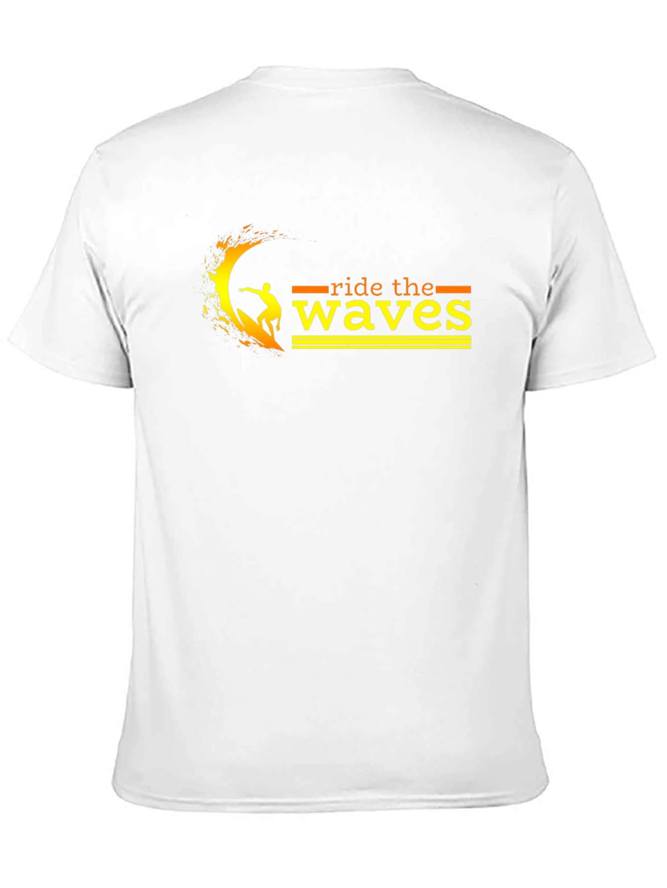 Ride the Waves Black T-Shirt