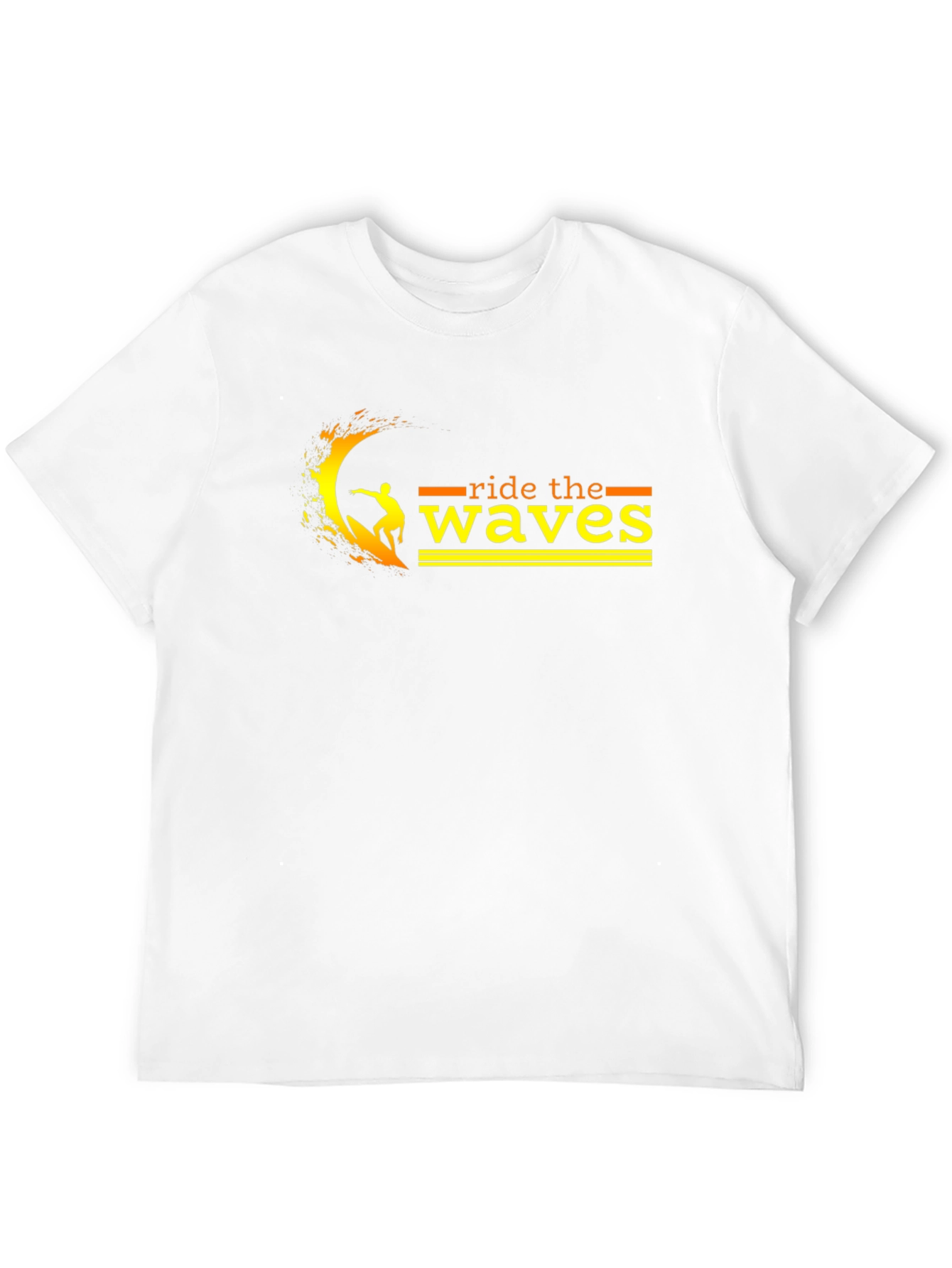 Ride the Waves Black T-Shirt
