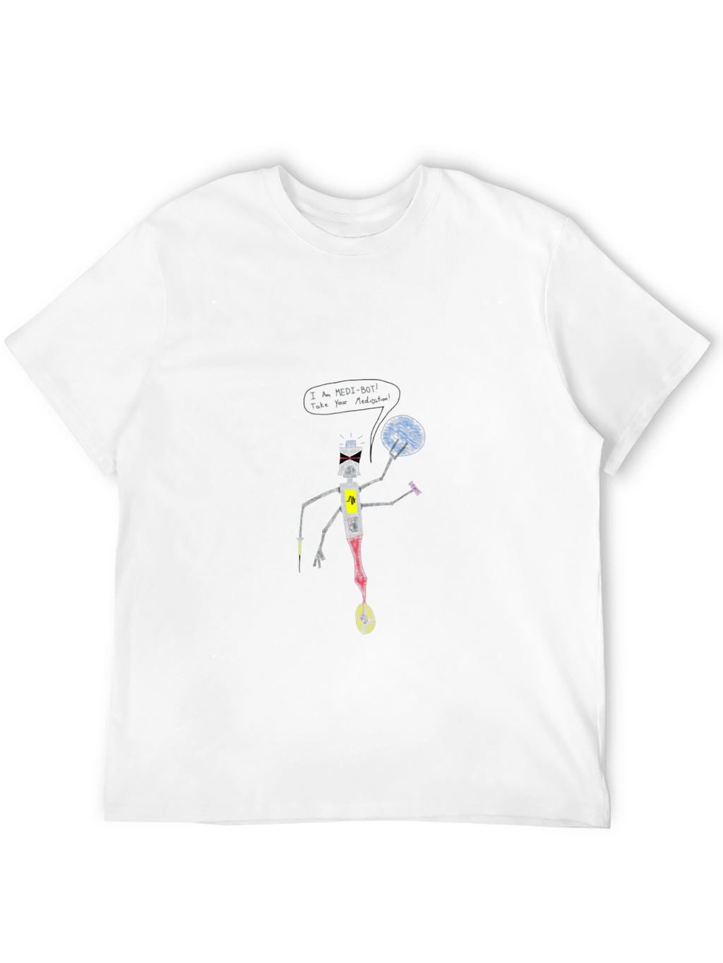 Medi-Bot Graphic T-Shirt - Take Your Medication!
